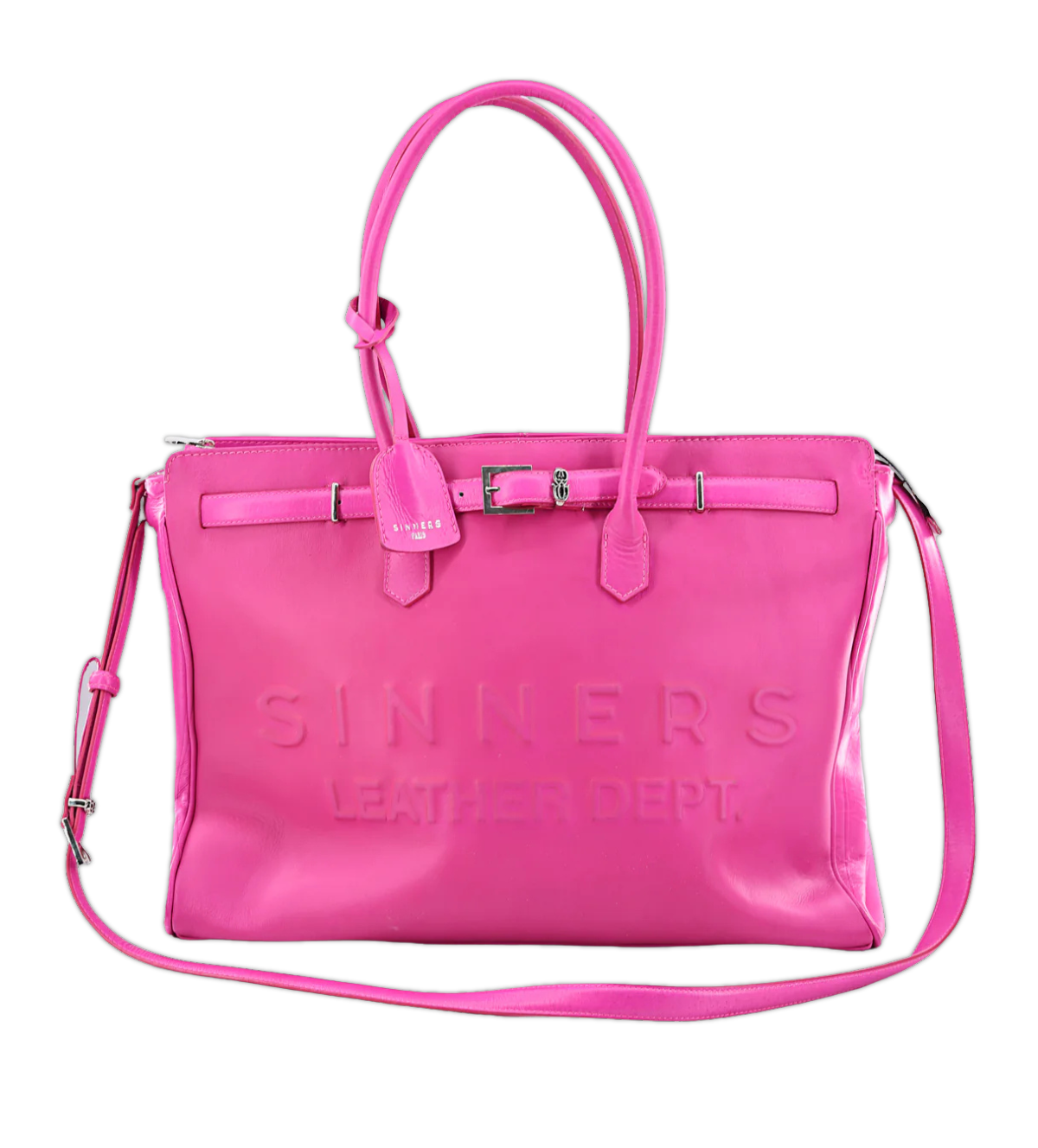 LEATHER DEPT. PINK BAG
