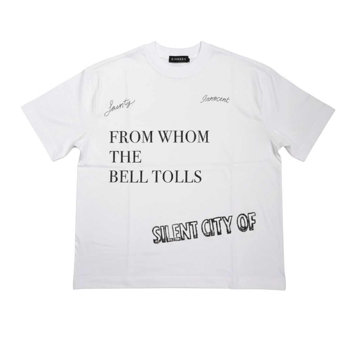 CHAMPAGNE SUPERNOVA WHITE T-SHIRT