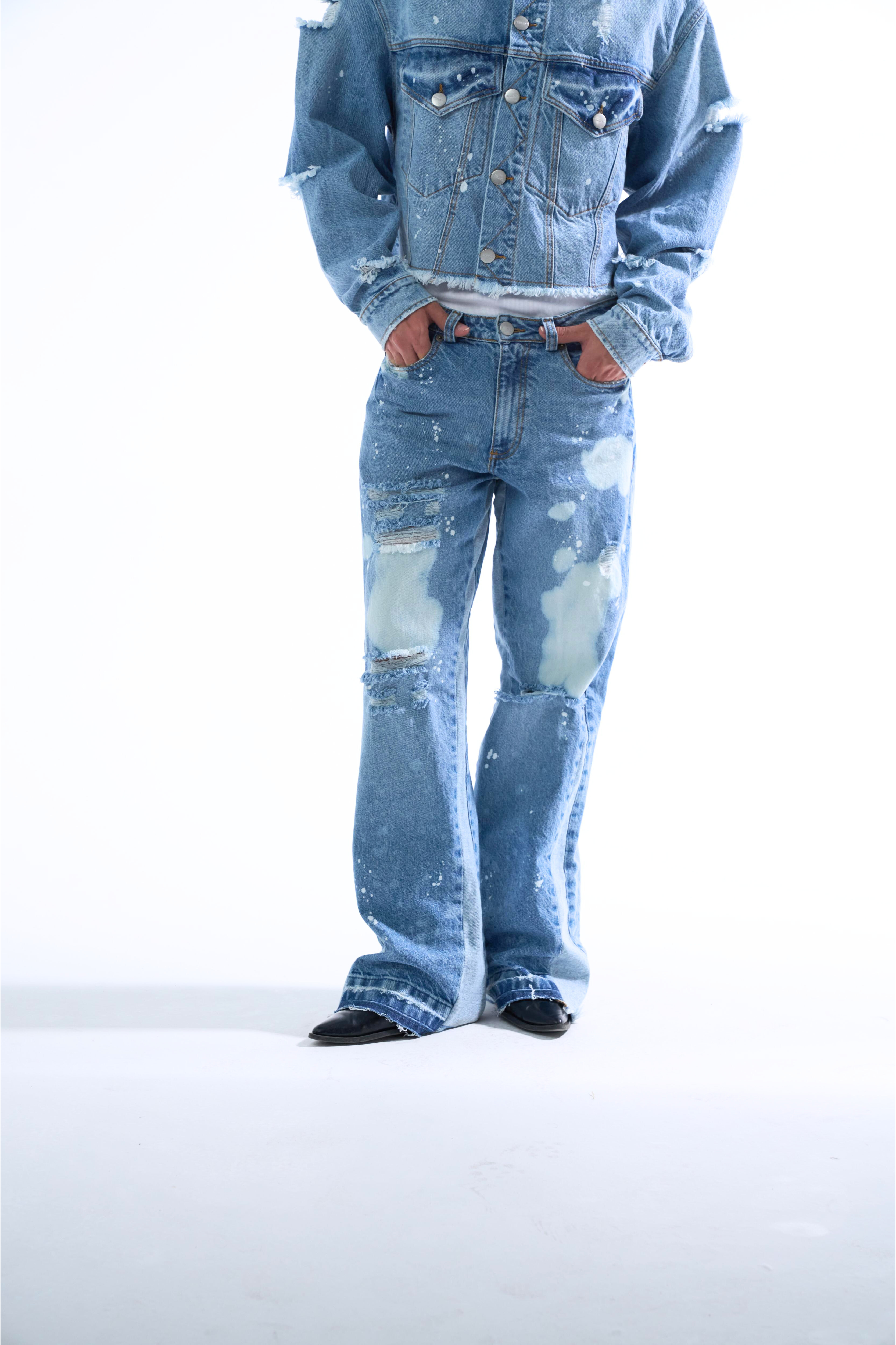 ICE FLARED JEANS