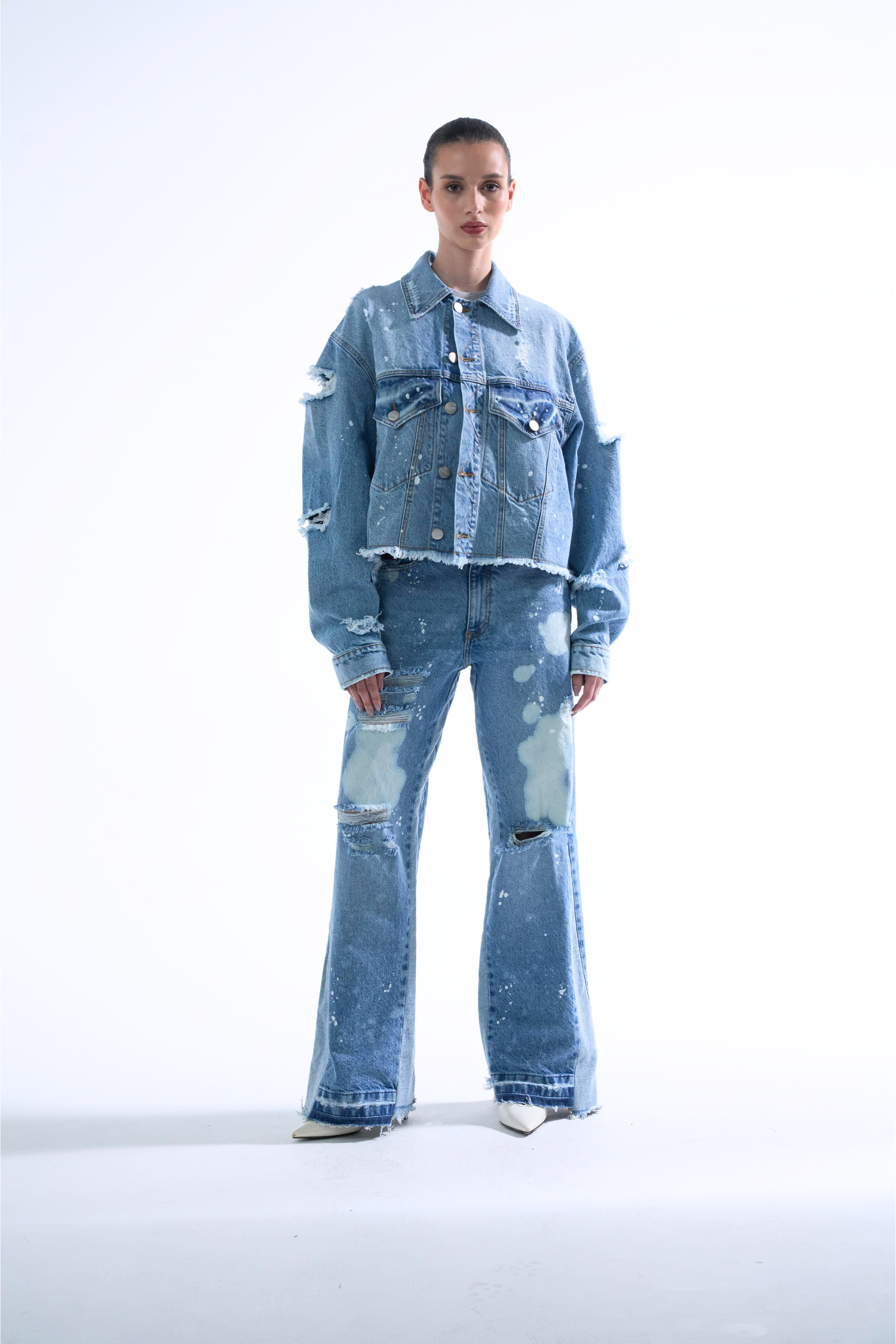 ICE FLARED JEANS