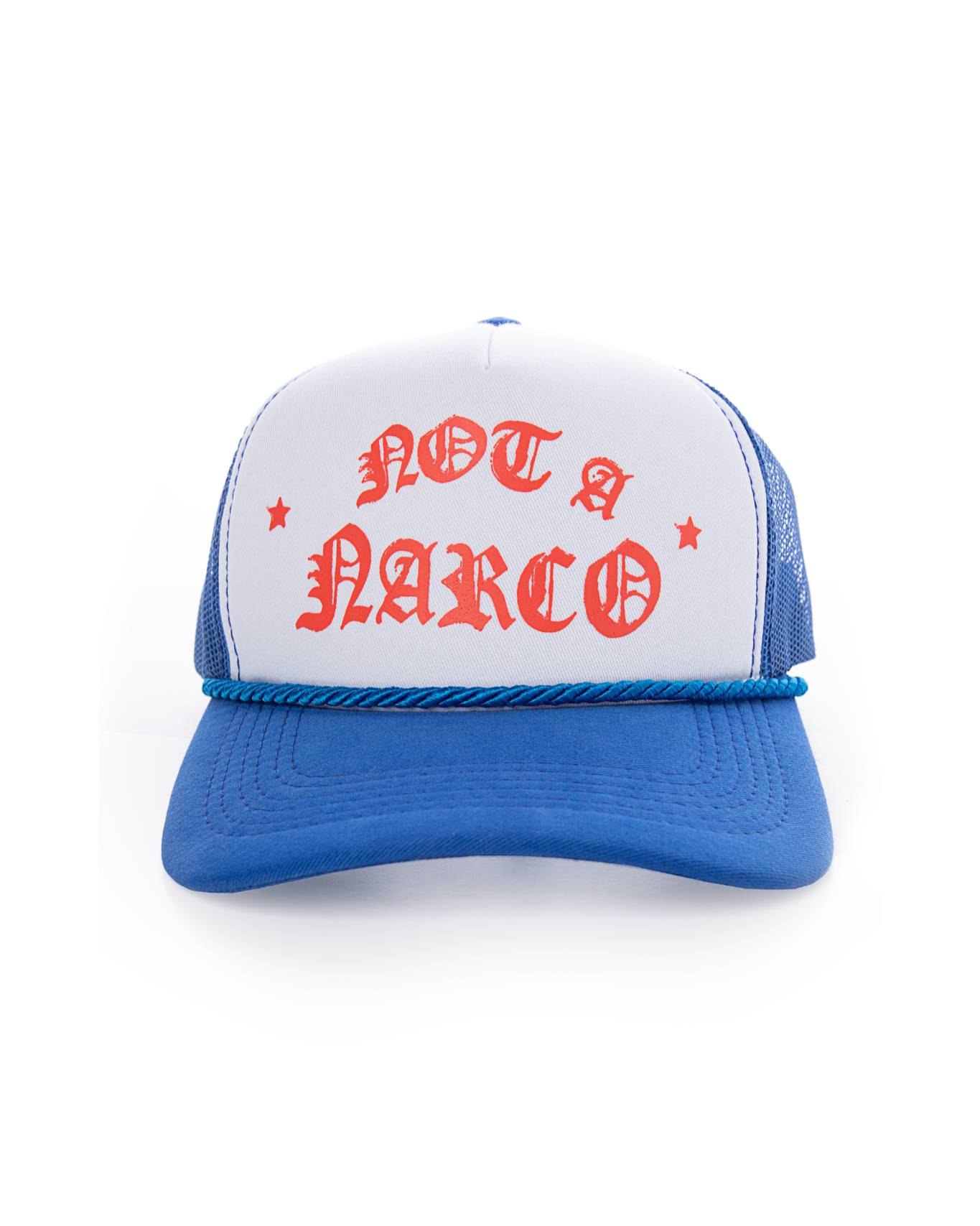 NOT A NARCO™ SOUVENIR BLUE/WHITE/RED CAP