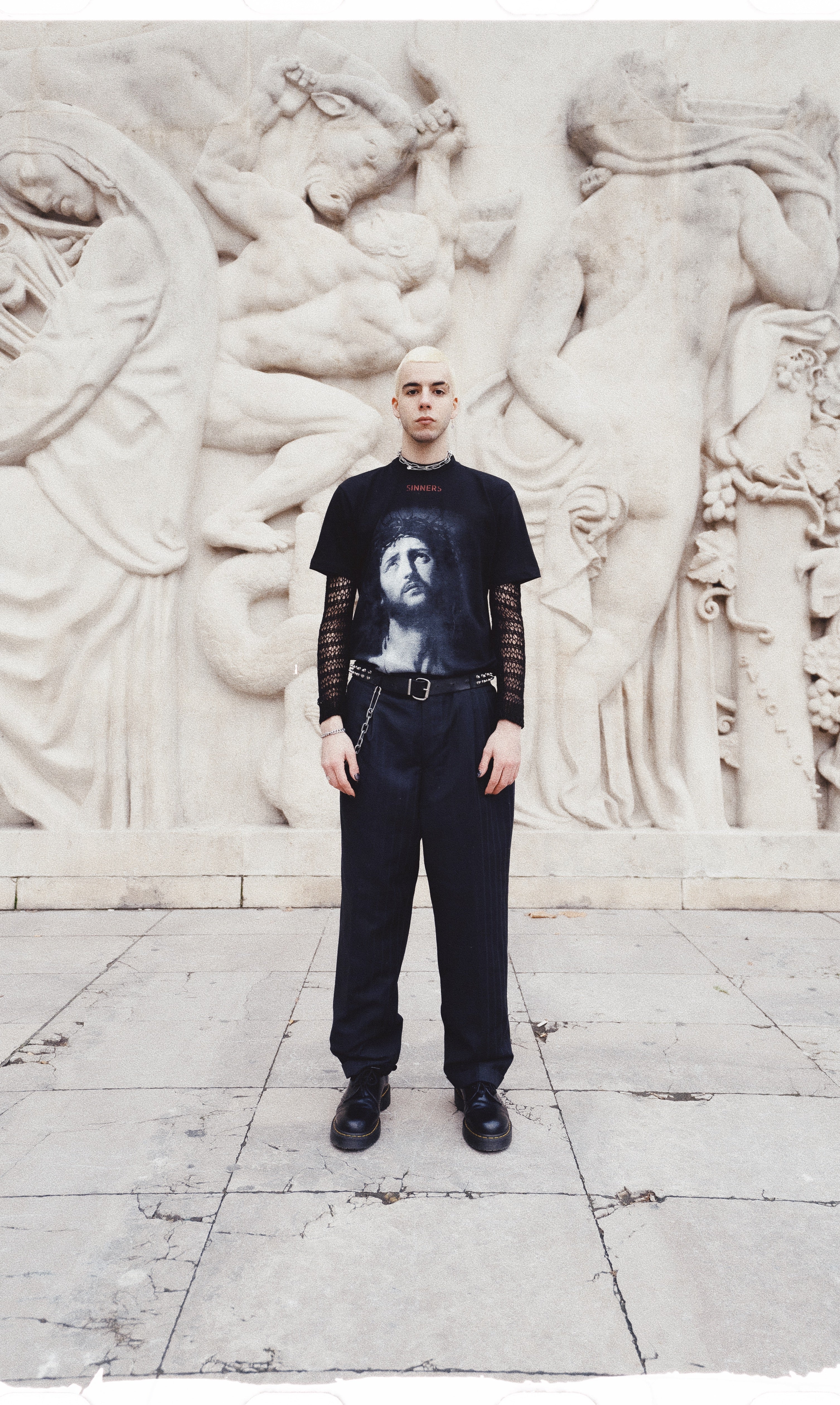 JESUS NOIR T-SHIRT