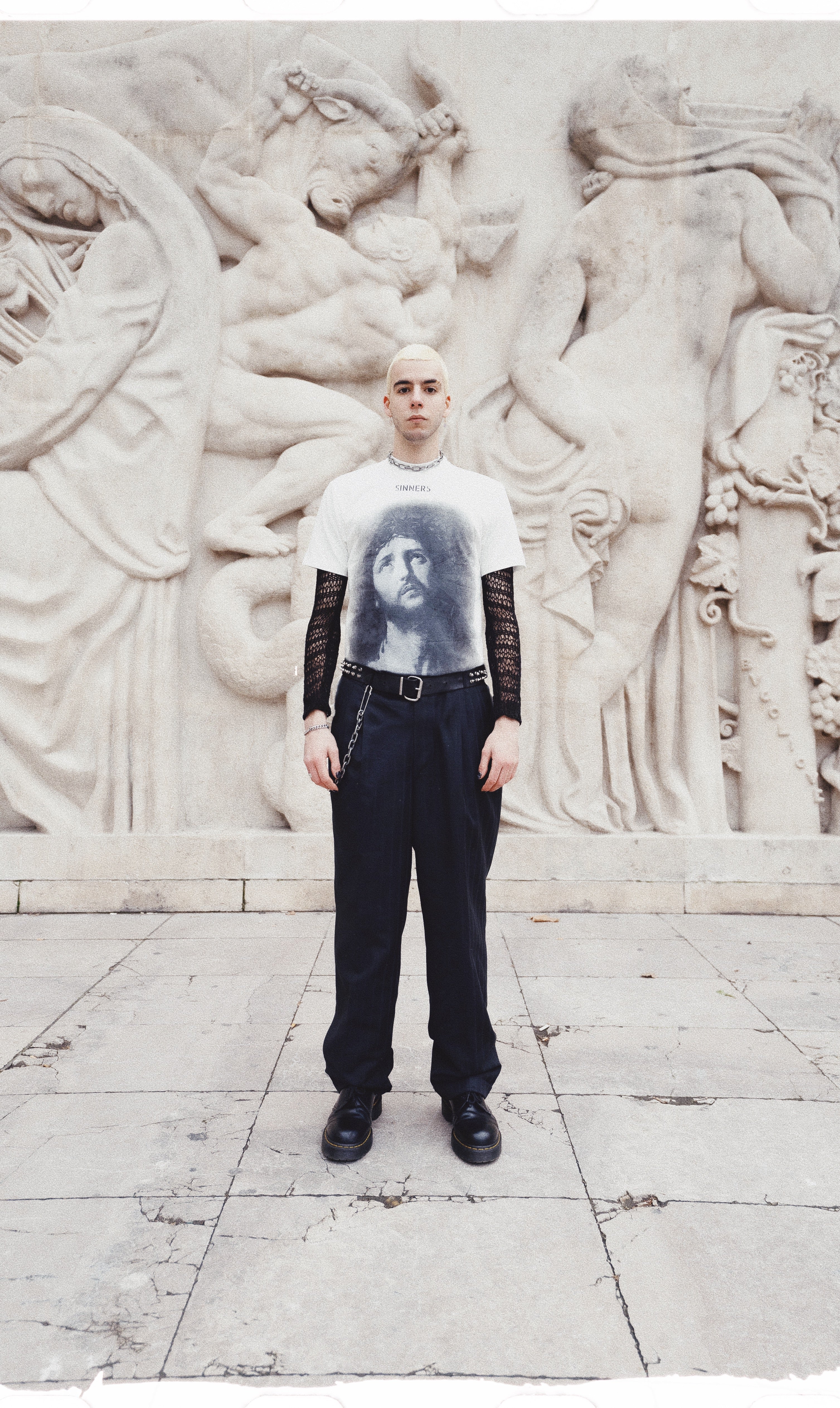 JESUS CRÈME T-SHIRT