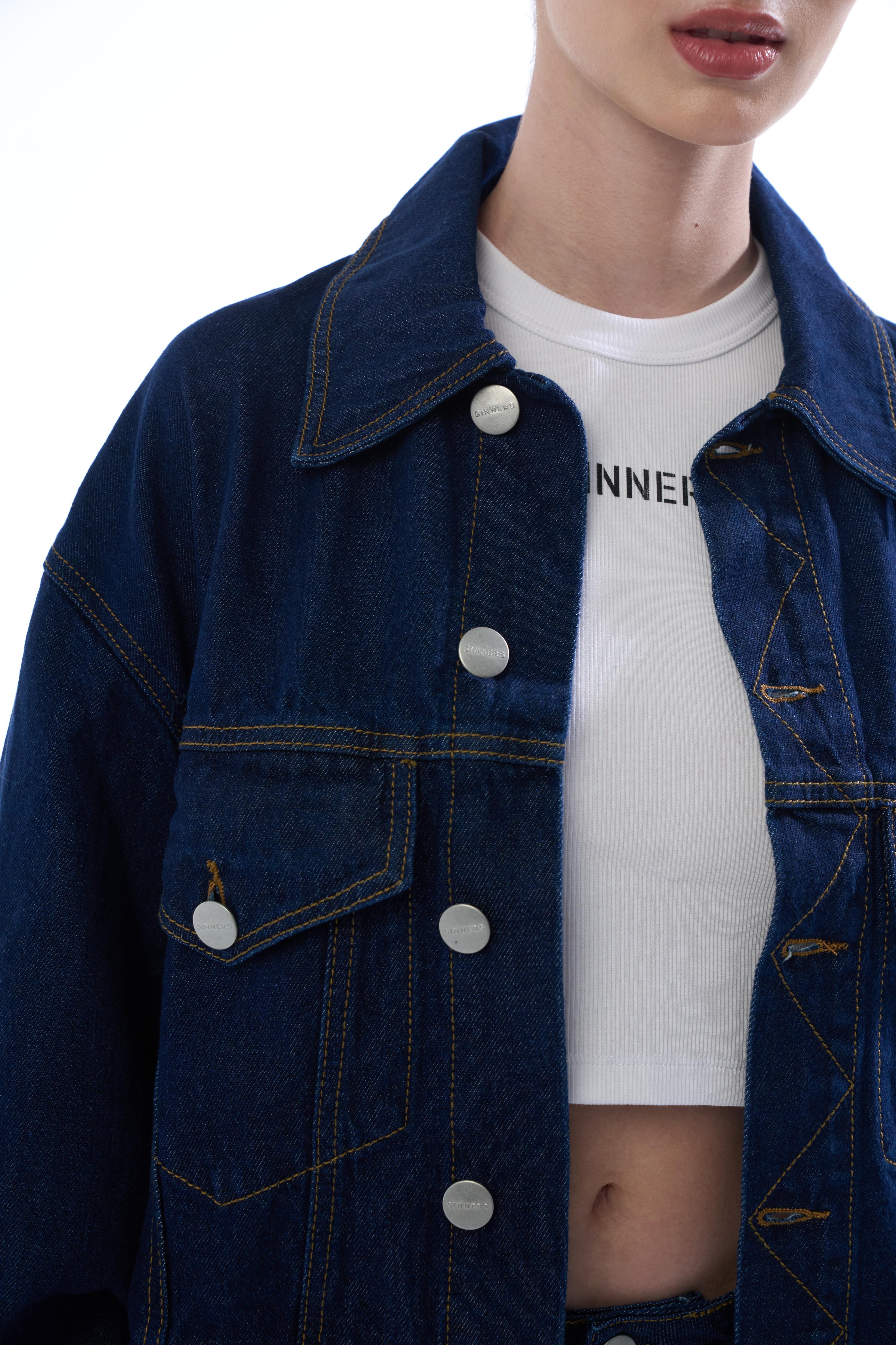 RAW DENIM JACKET