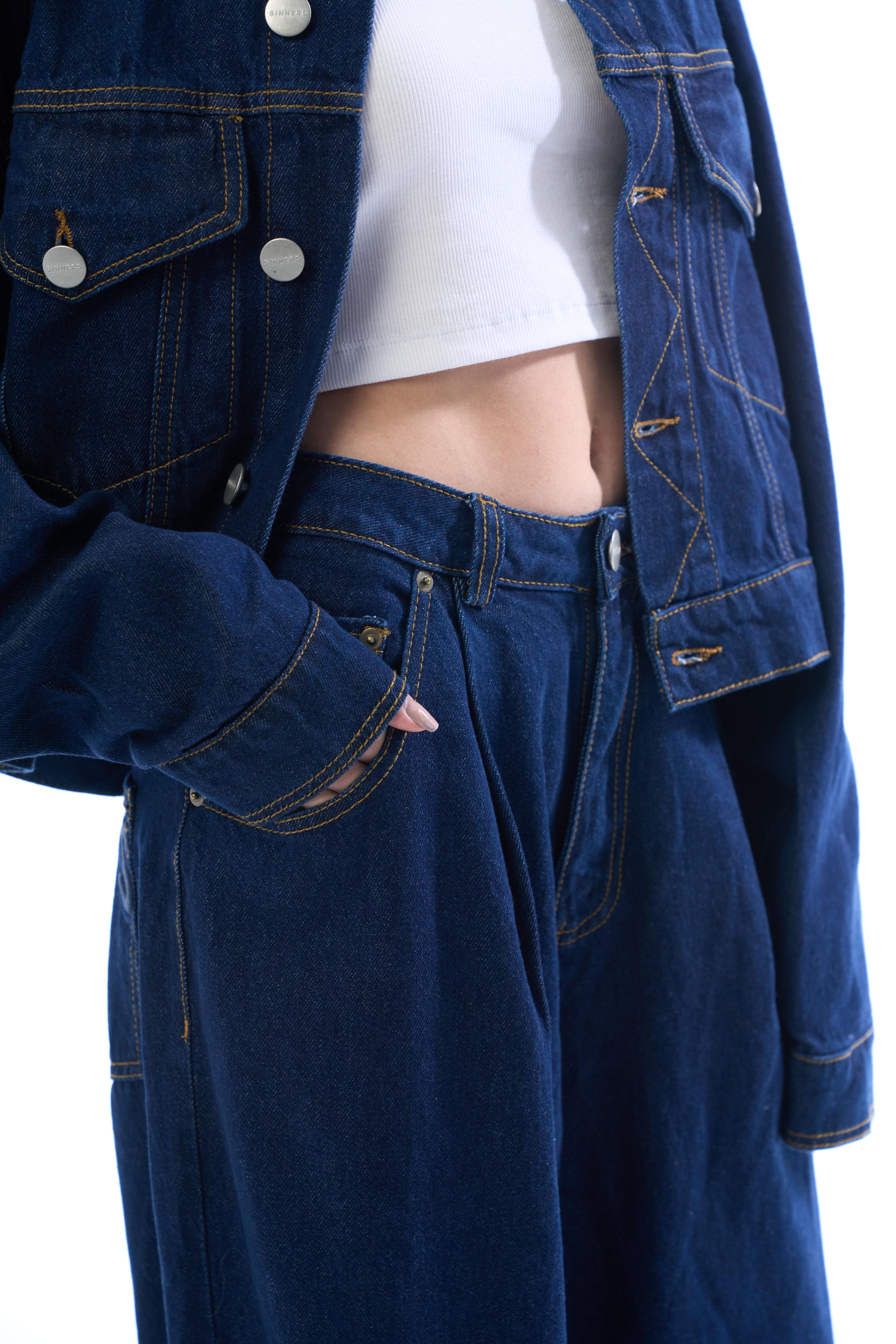 RAW DENIM JACKET