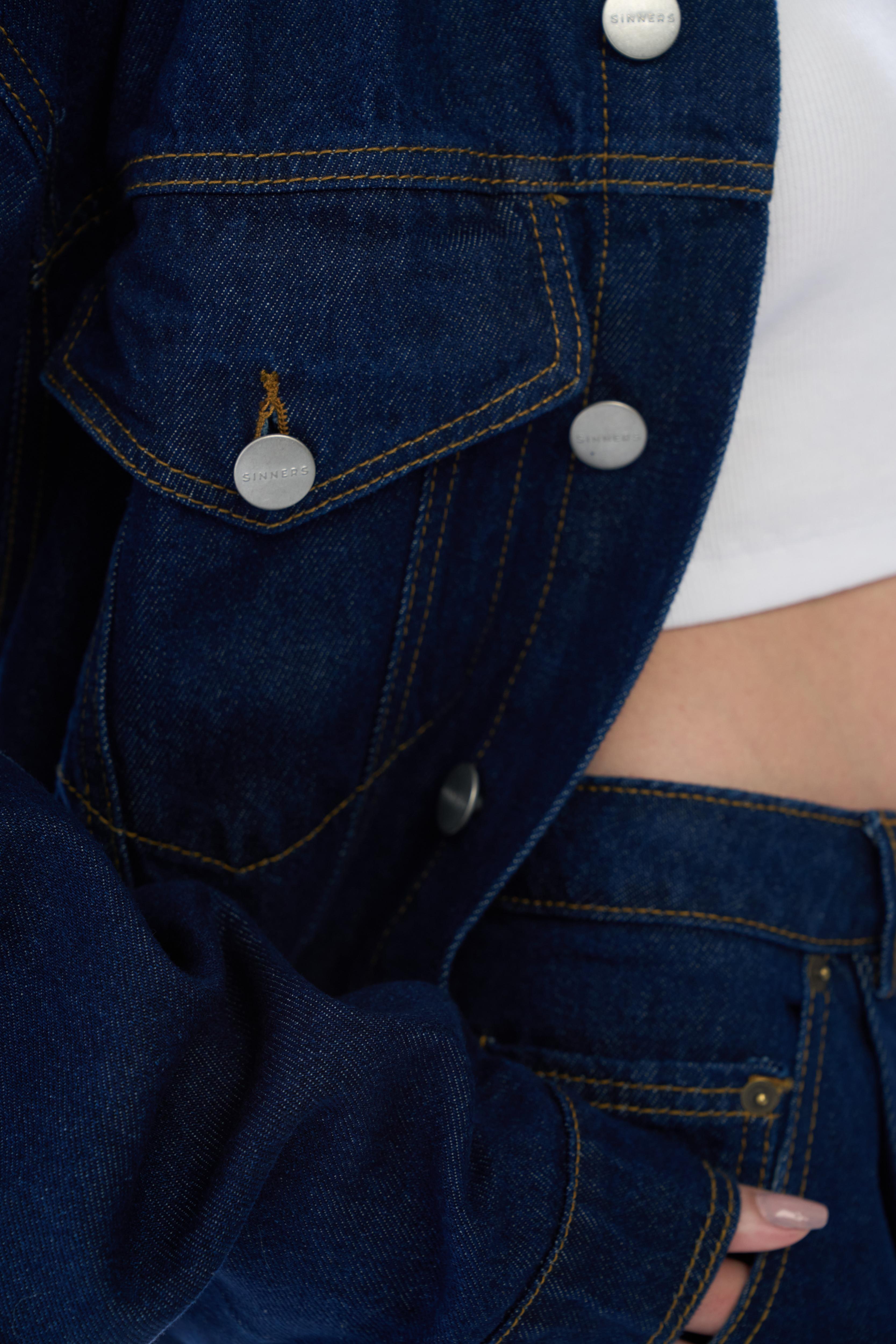RAW DENIM JACKET