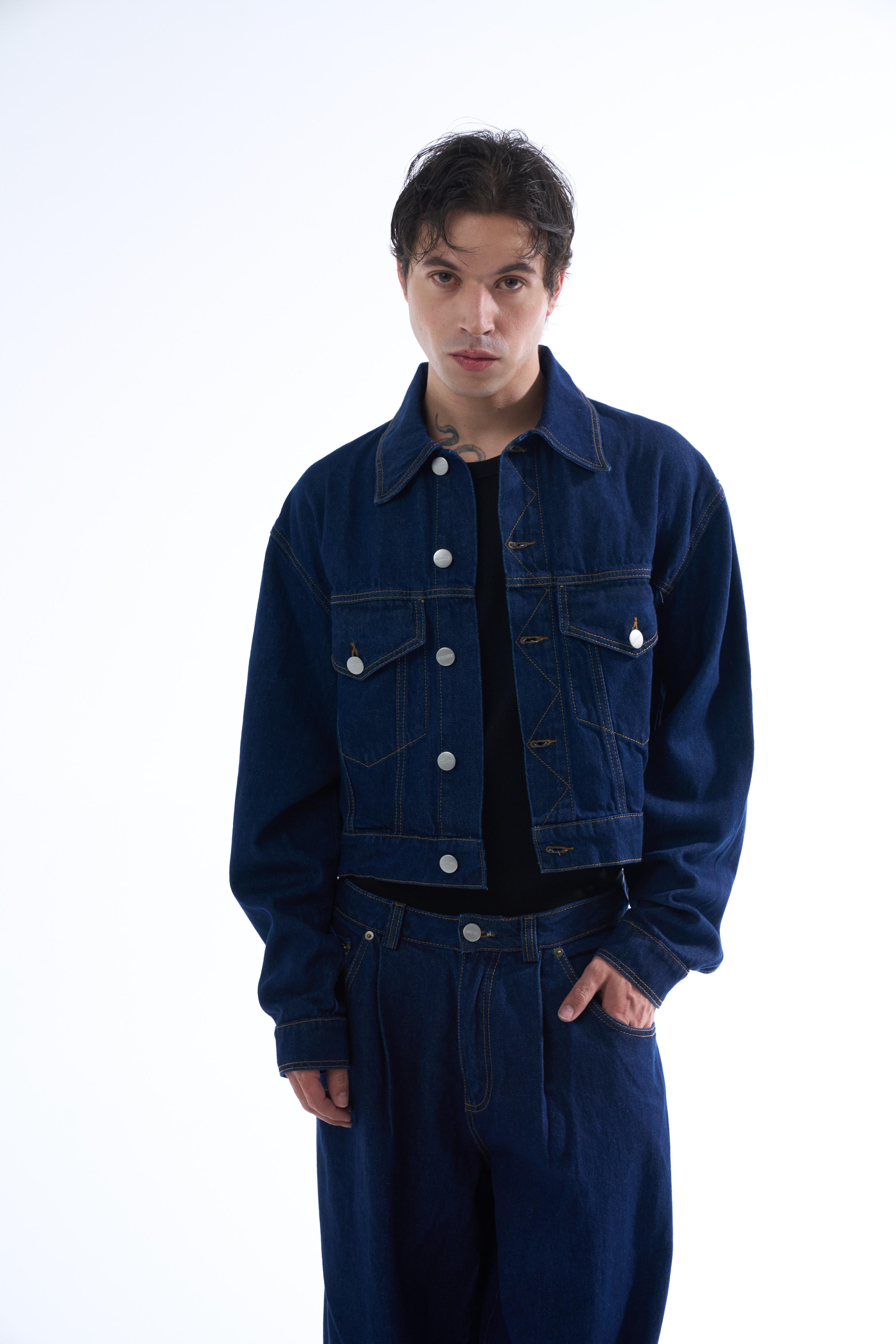 RAW DENIM JACKET
