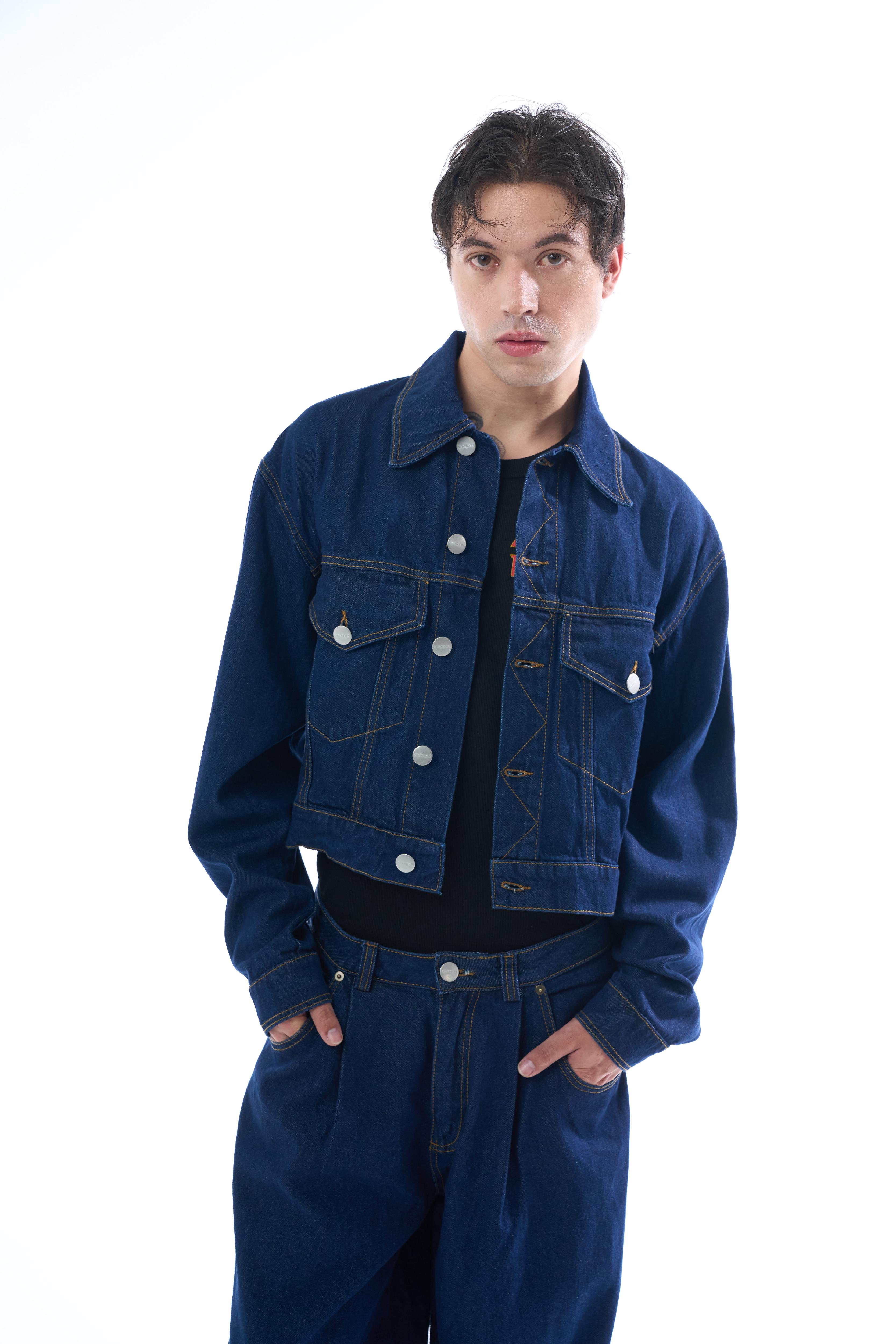 RAW DENIM JACKET