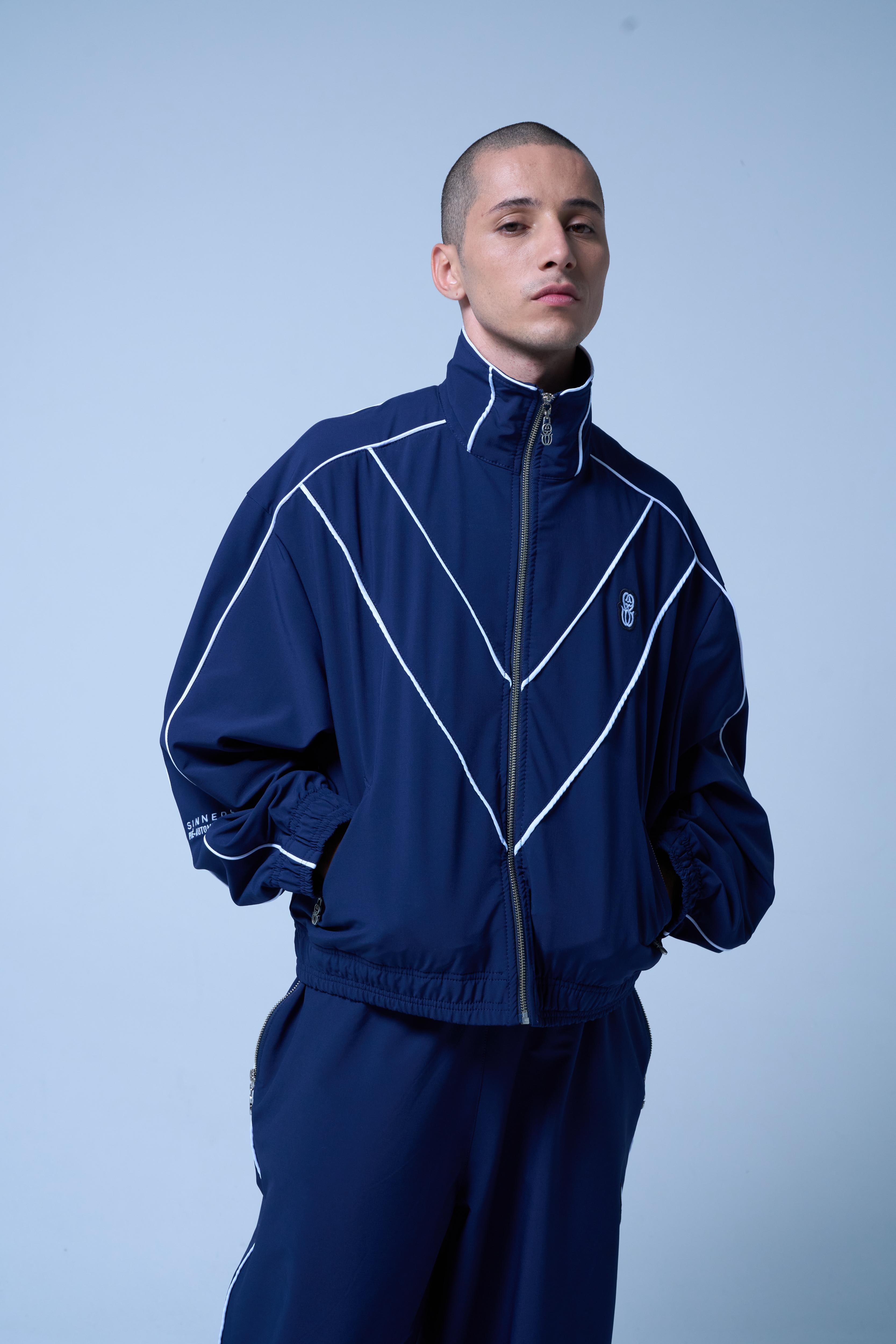 SINNERS BLUE TRACK JACKET