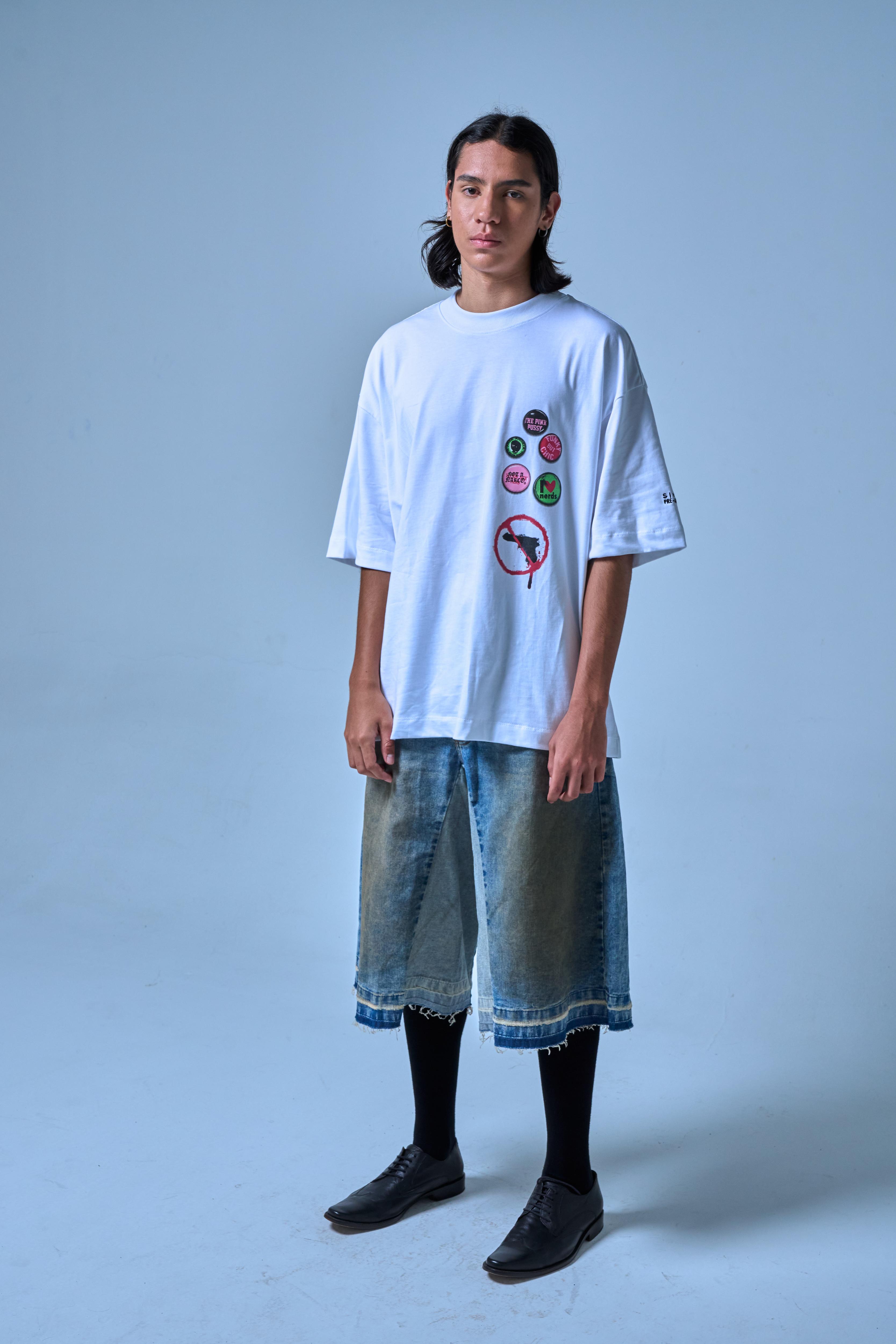 STAMPS WHITE T-SHIRT