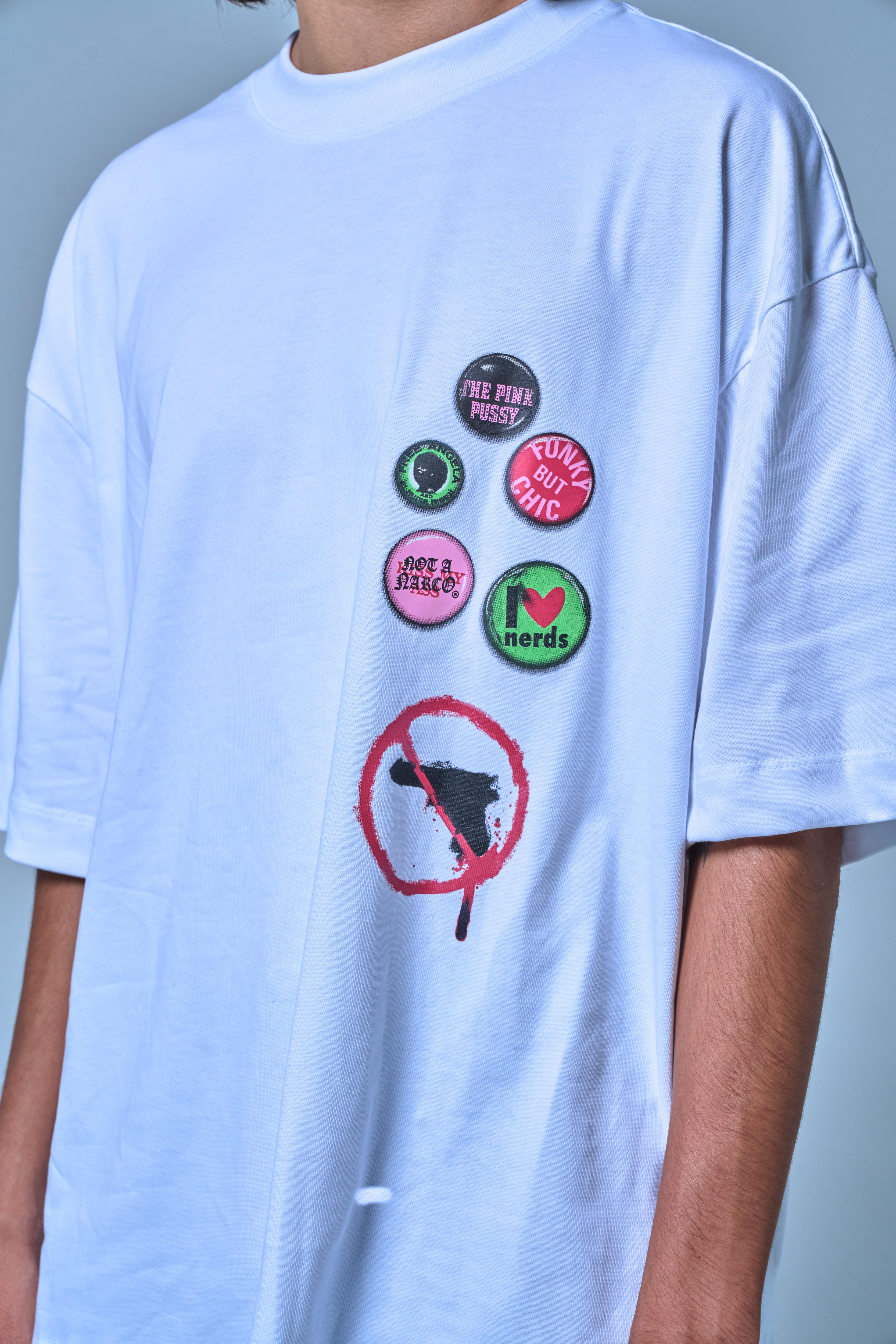 STAMPS WHITE T-SHIRT