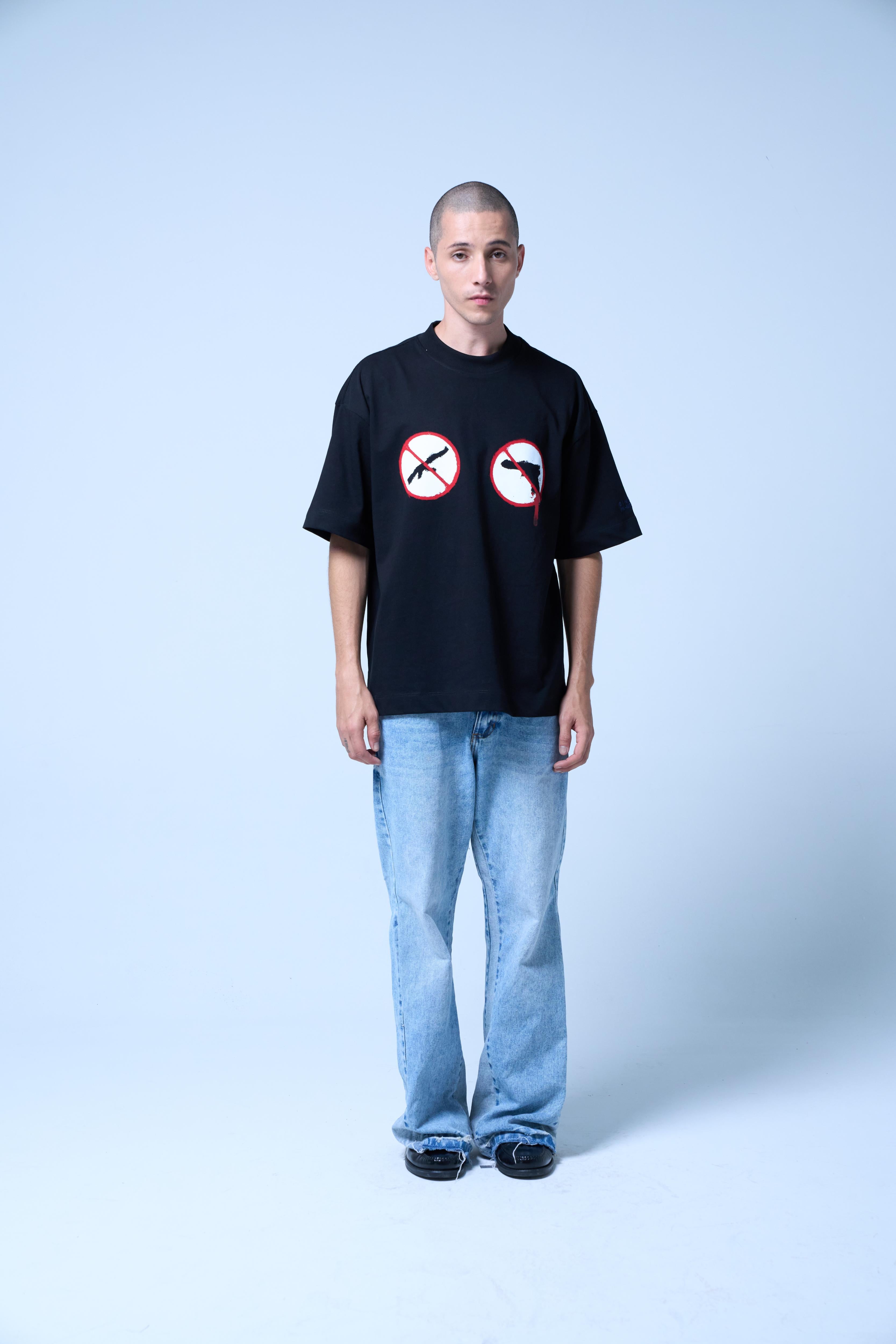 AMERICAN HORROR BLACK T-SHIRT