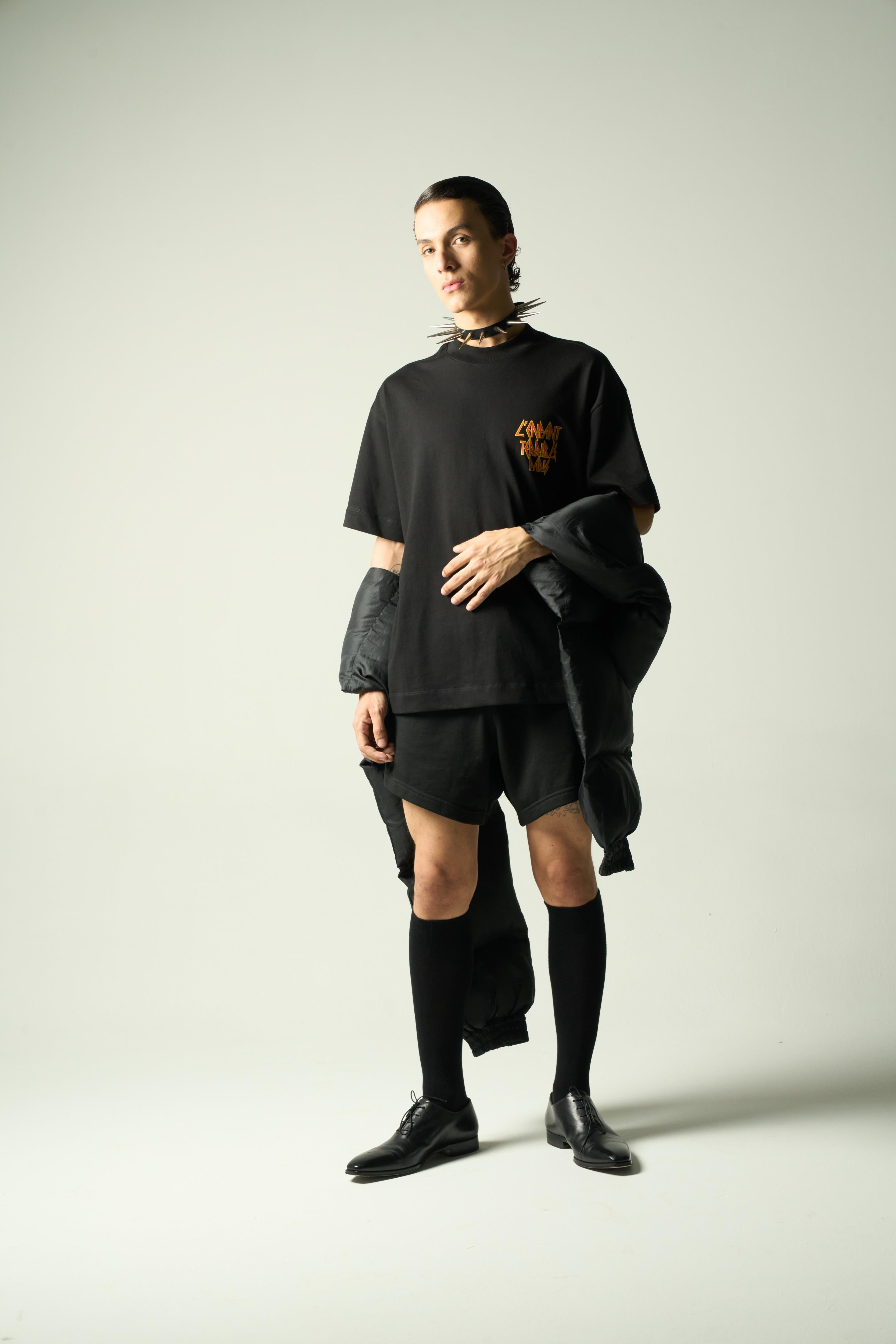 DEF SINNERS BLACK T-SHIRT