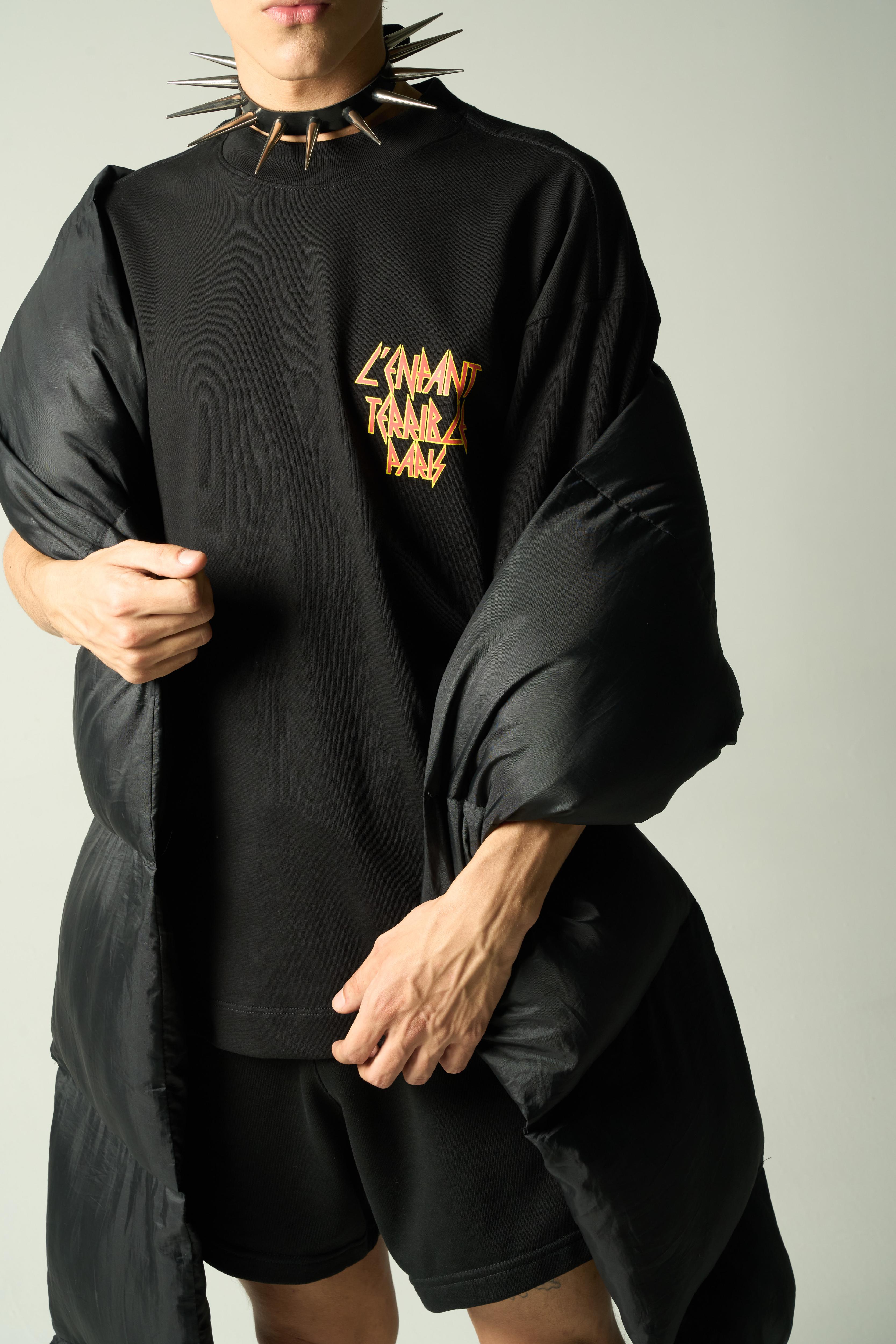 DEF SINNERS BLACK T-SHIRT