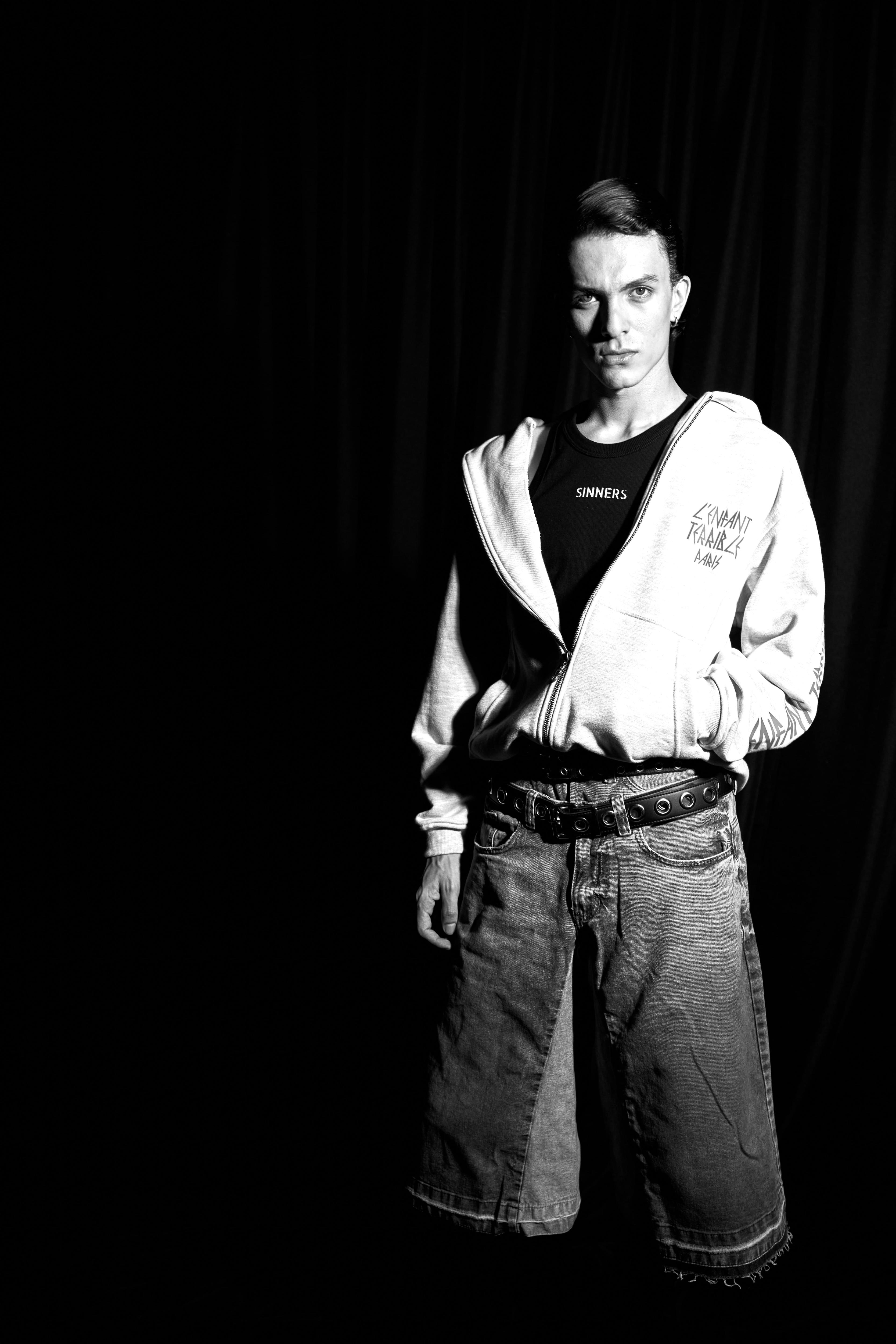 DEF SINNERS GRAY HOODIE