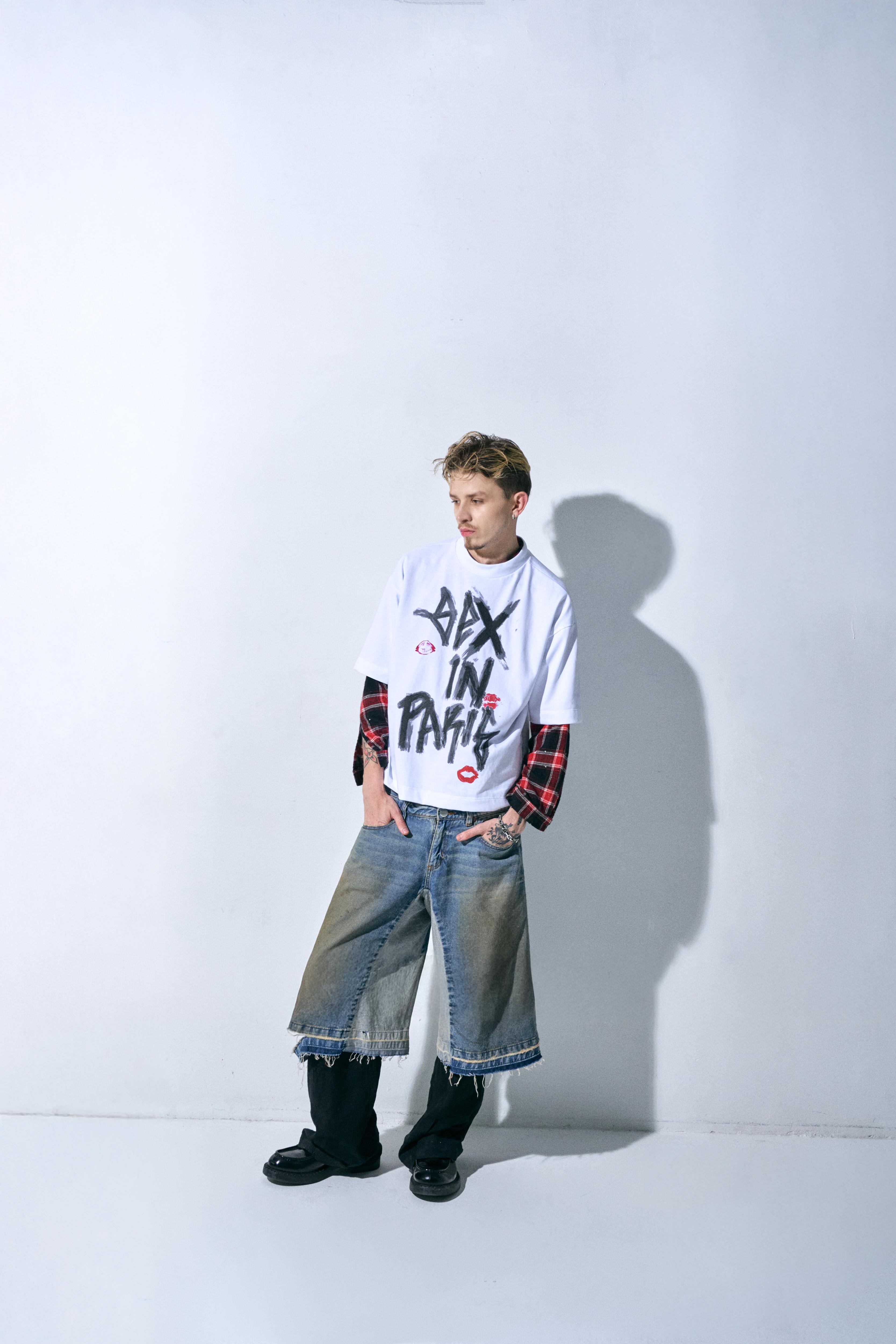 SEX IN PARIS WHITE T-SHIRT