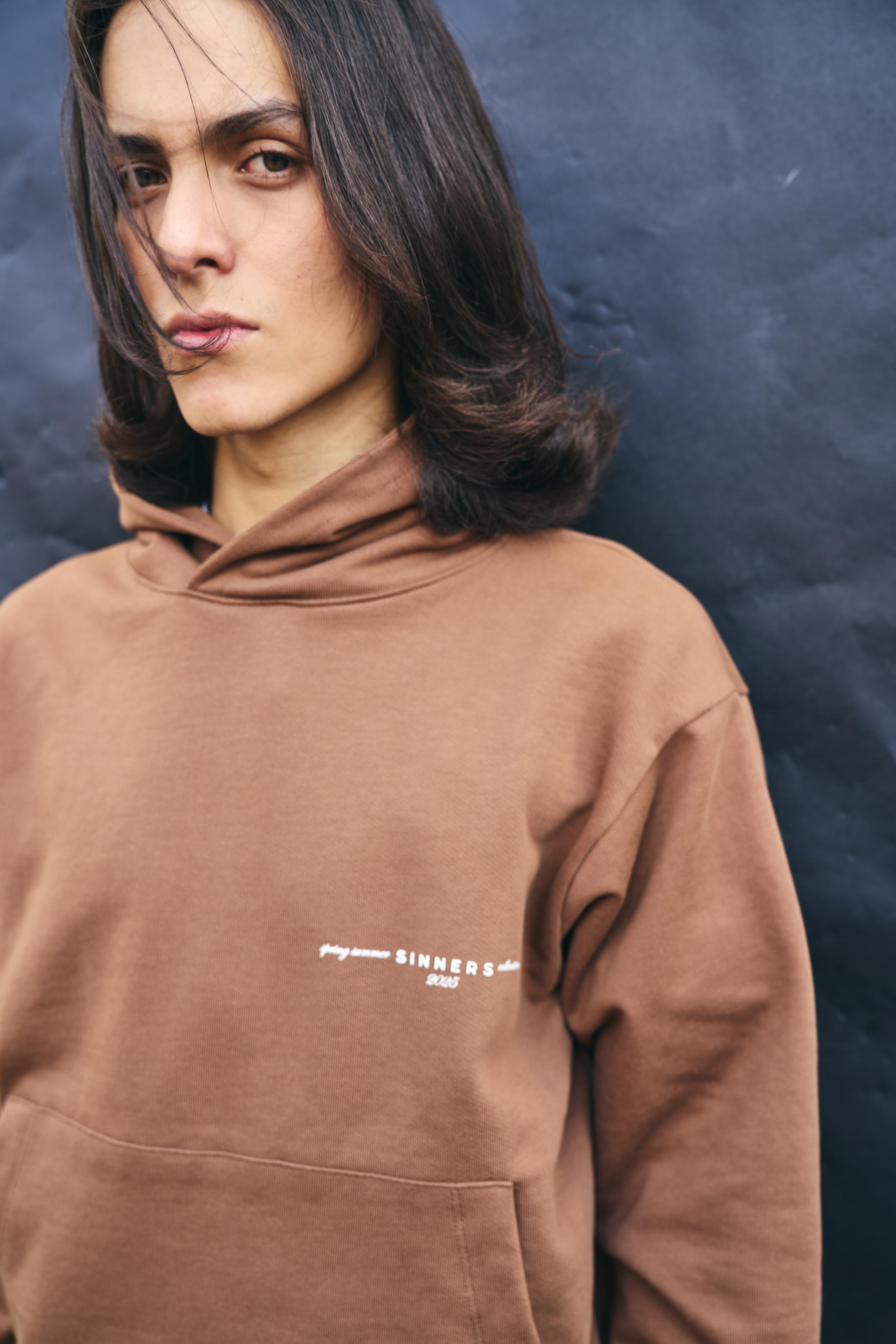 GARMENTS TAUPE HOODIE