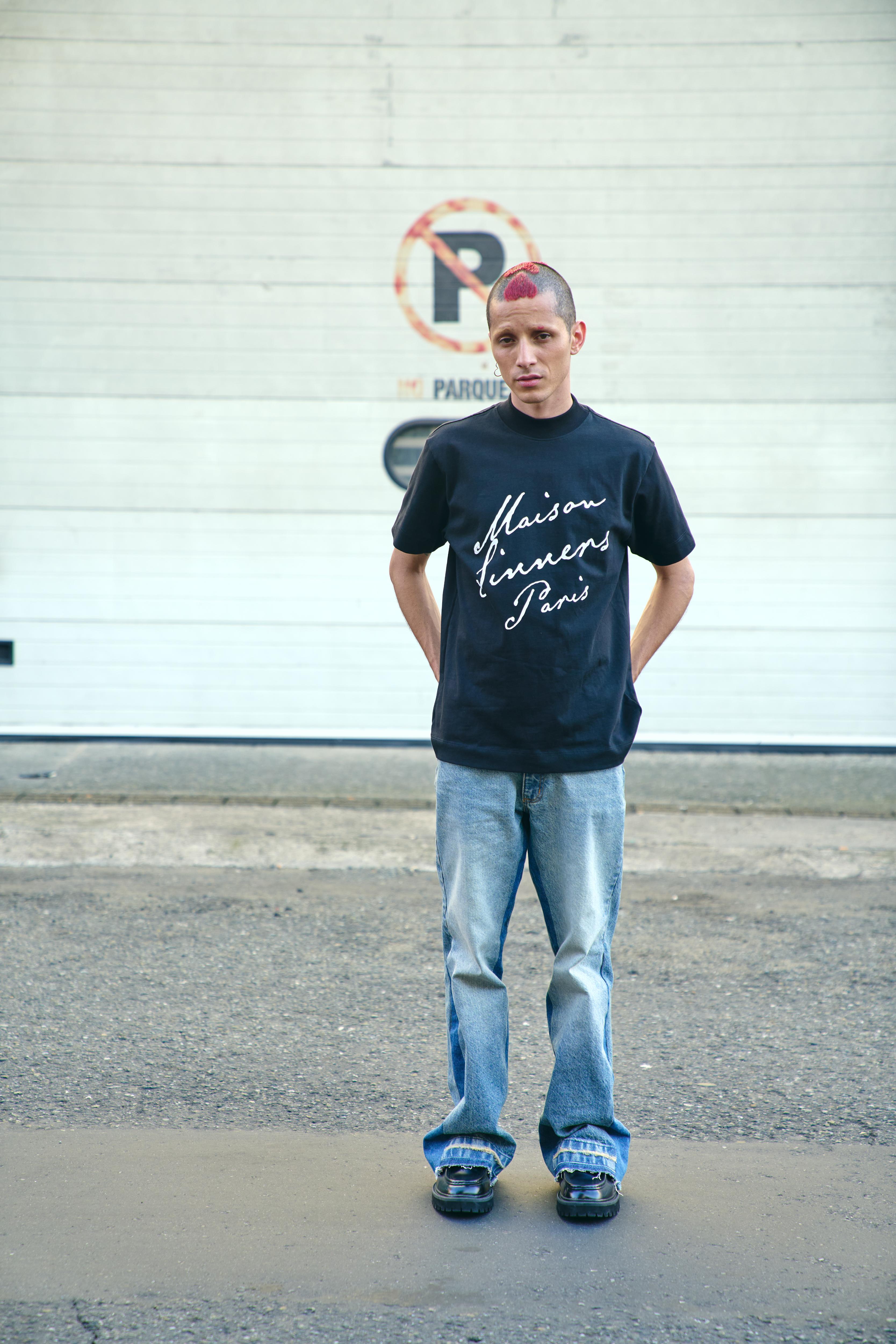 MAISON SINNERS BLACK T-SHIRT