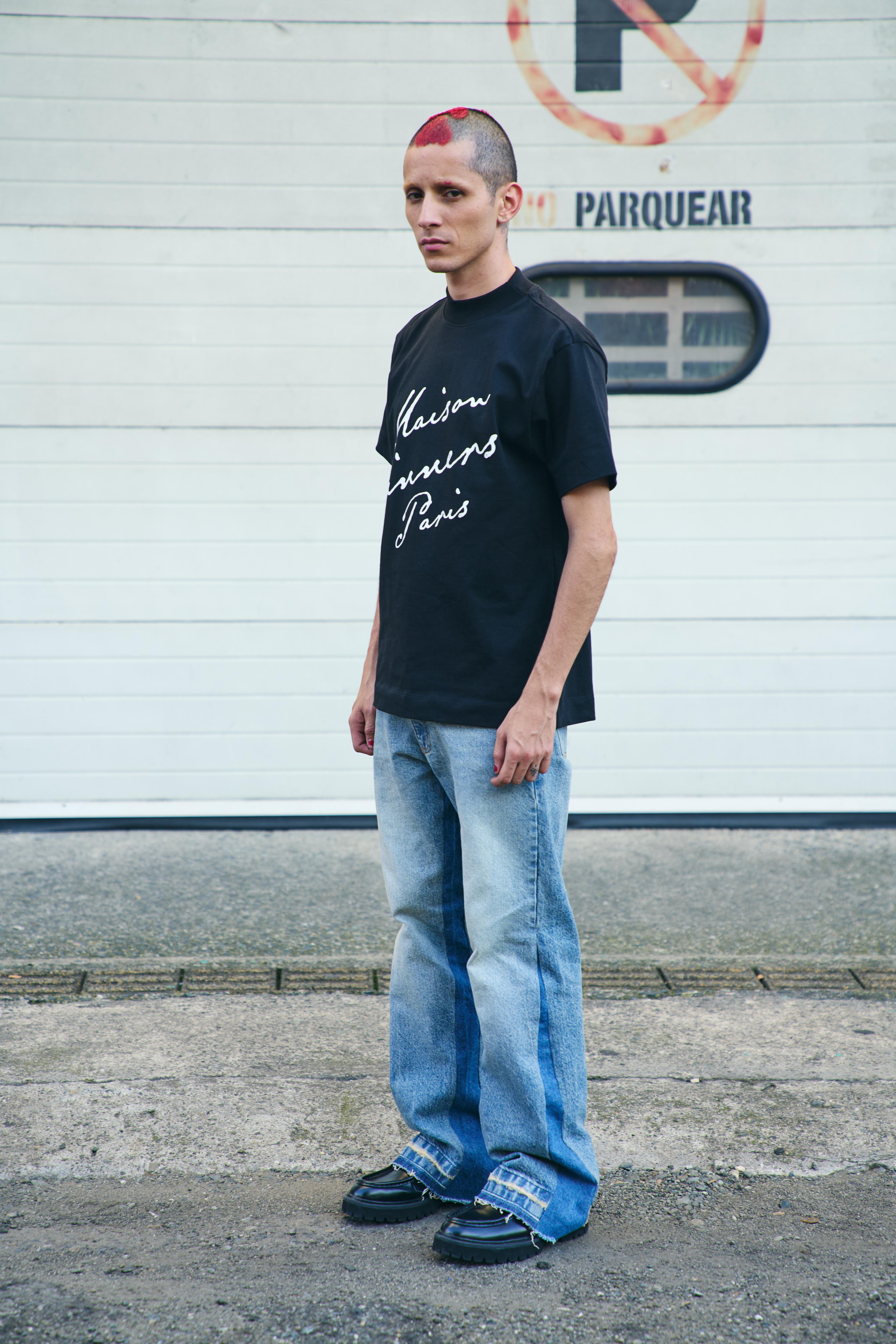 MAISON SINNERS BLACK T-SHIRT