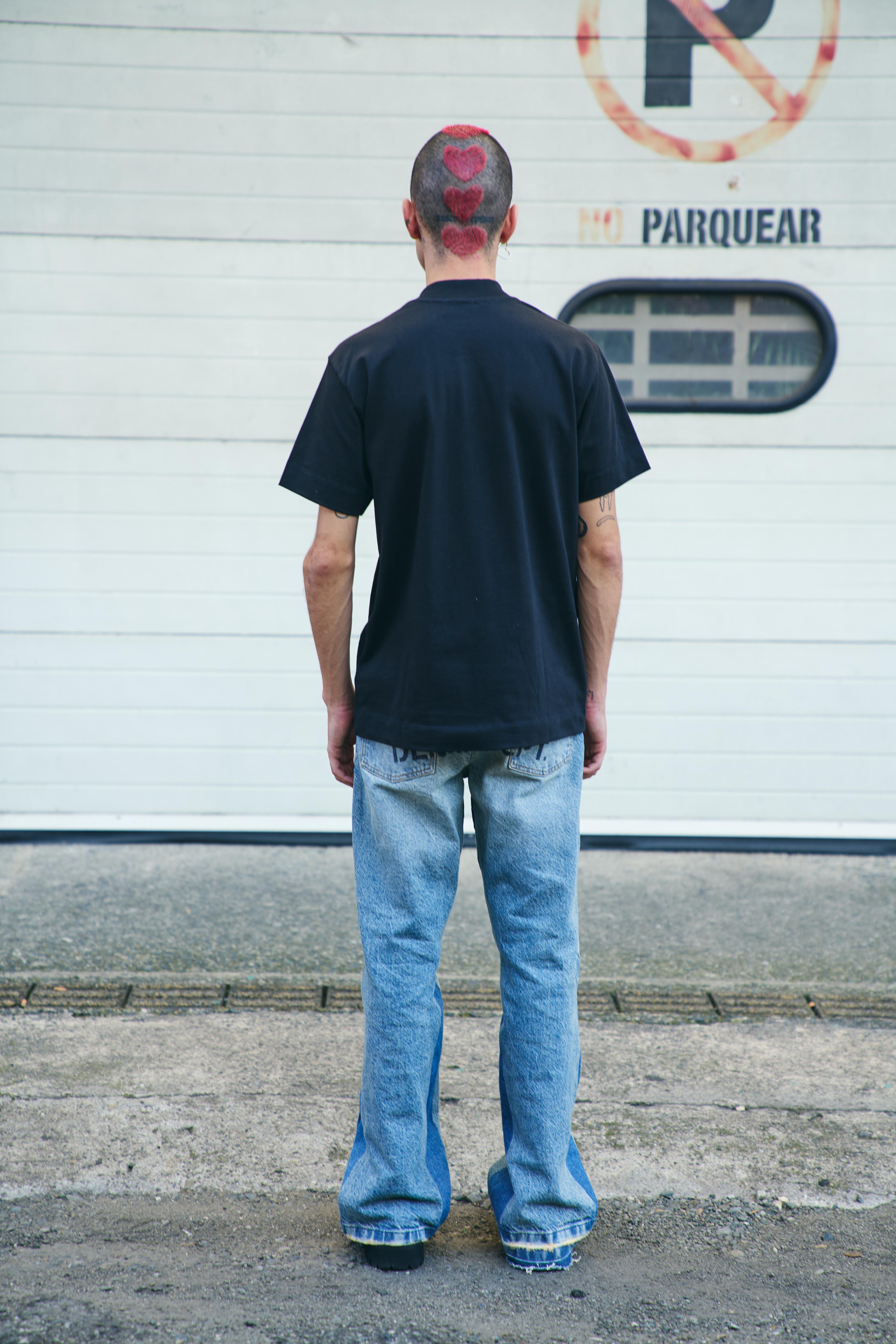 MAISON SINNERS BLACK T-SHIRT