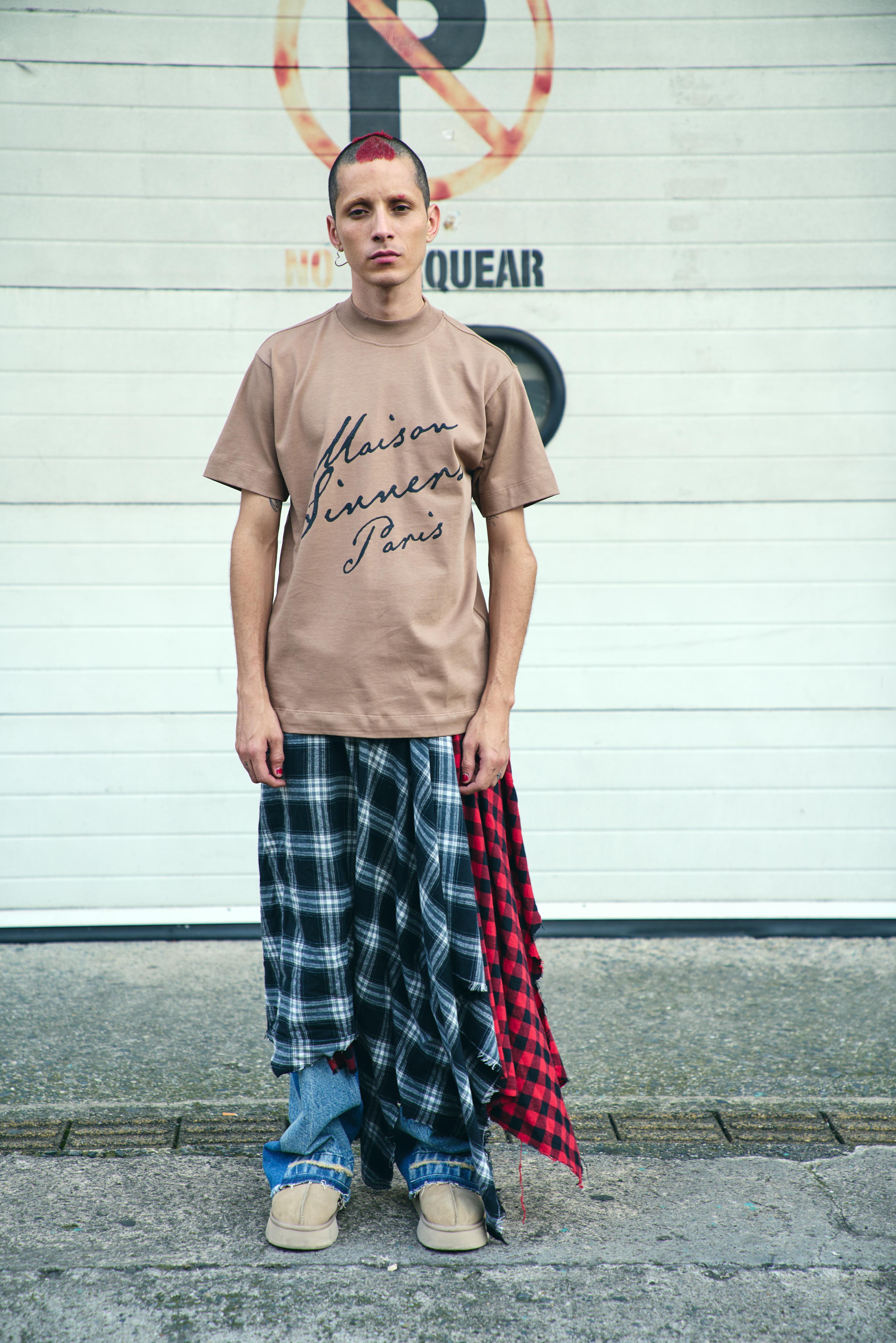 MAISON SINNERS TAUPE T-SHIRT