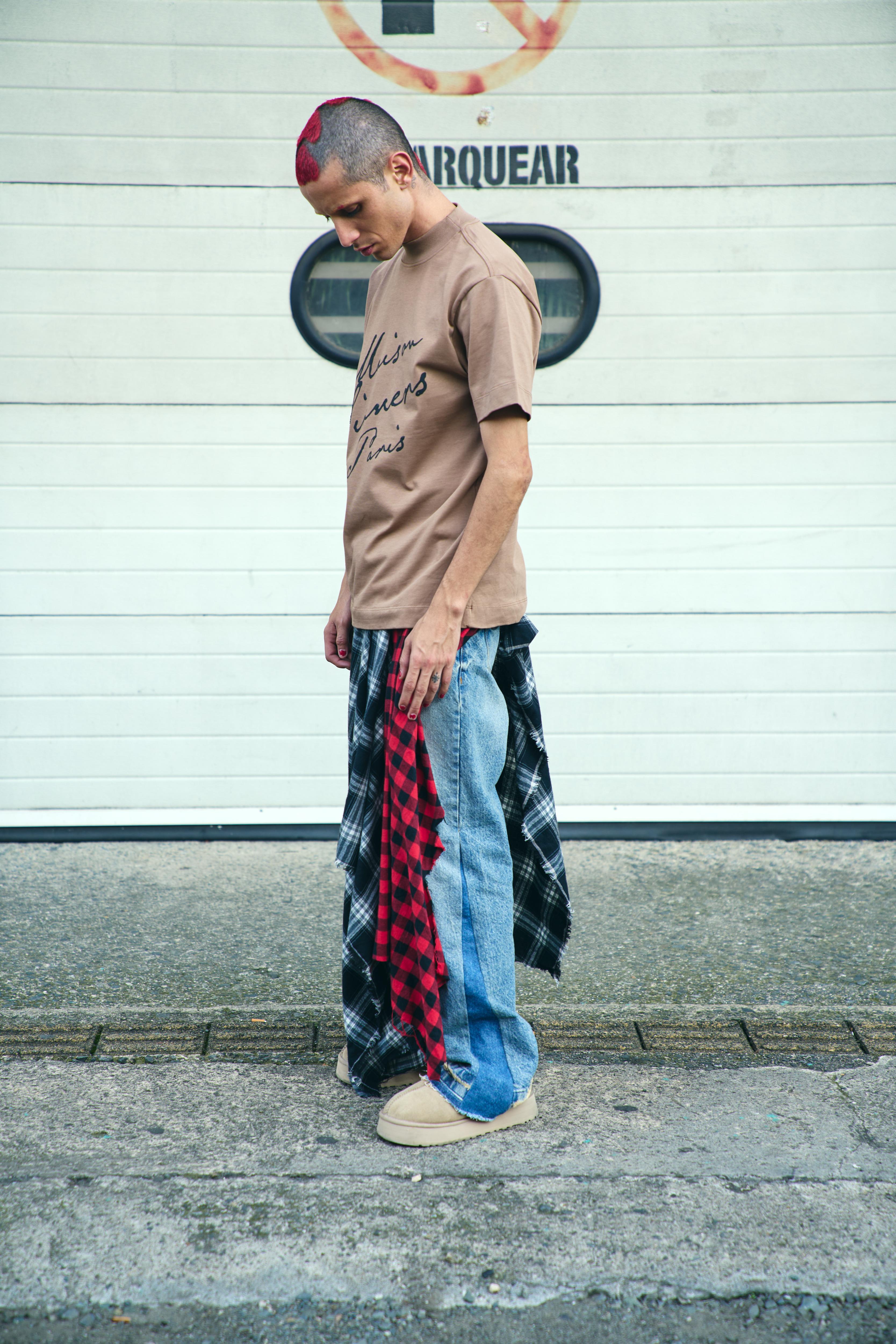 MAISON SINNERS TAUPE T-SHIRT