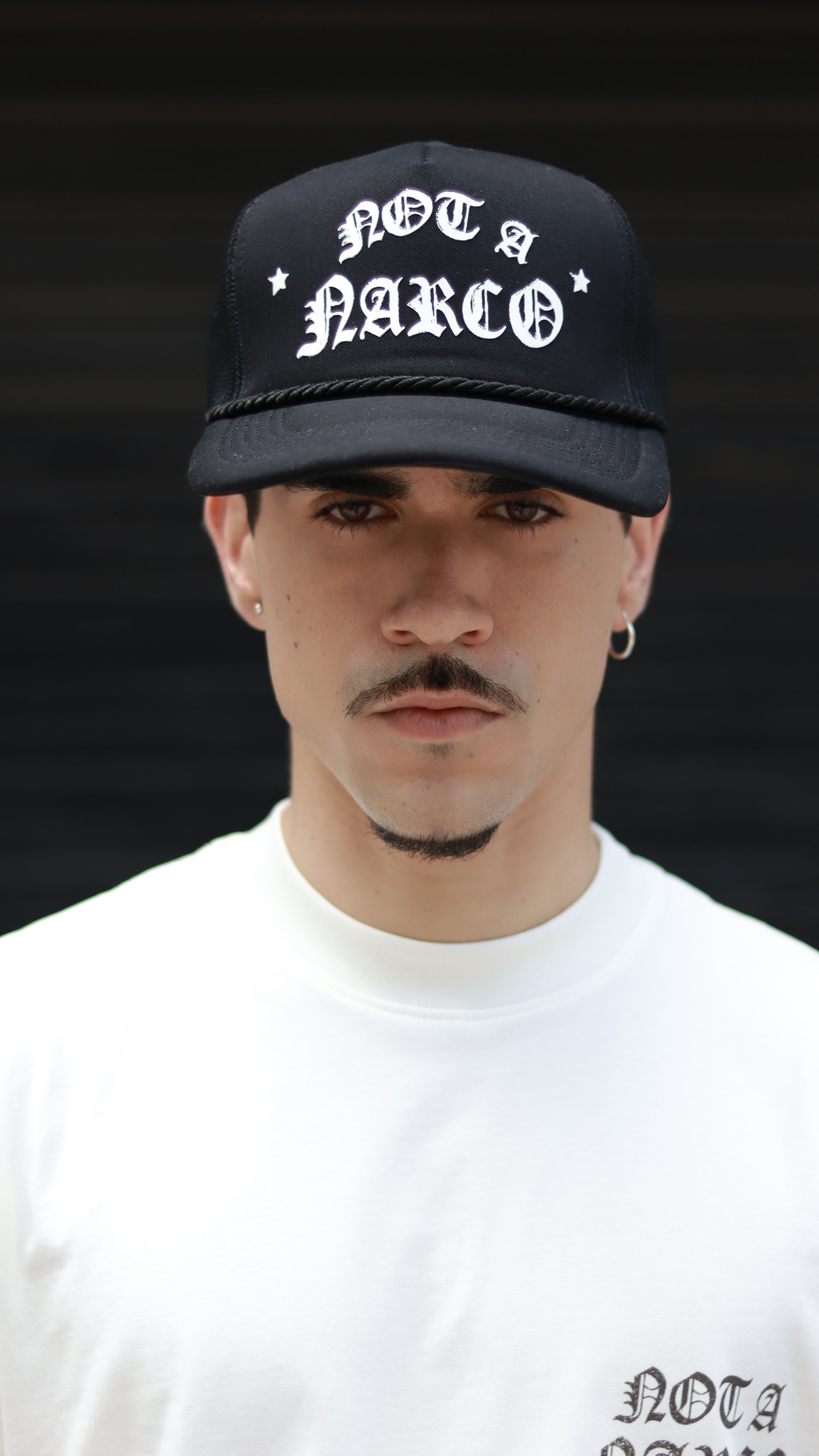 NOT A NARCO™ SOUVENIR BLACK/WHITE CAP