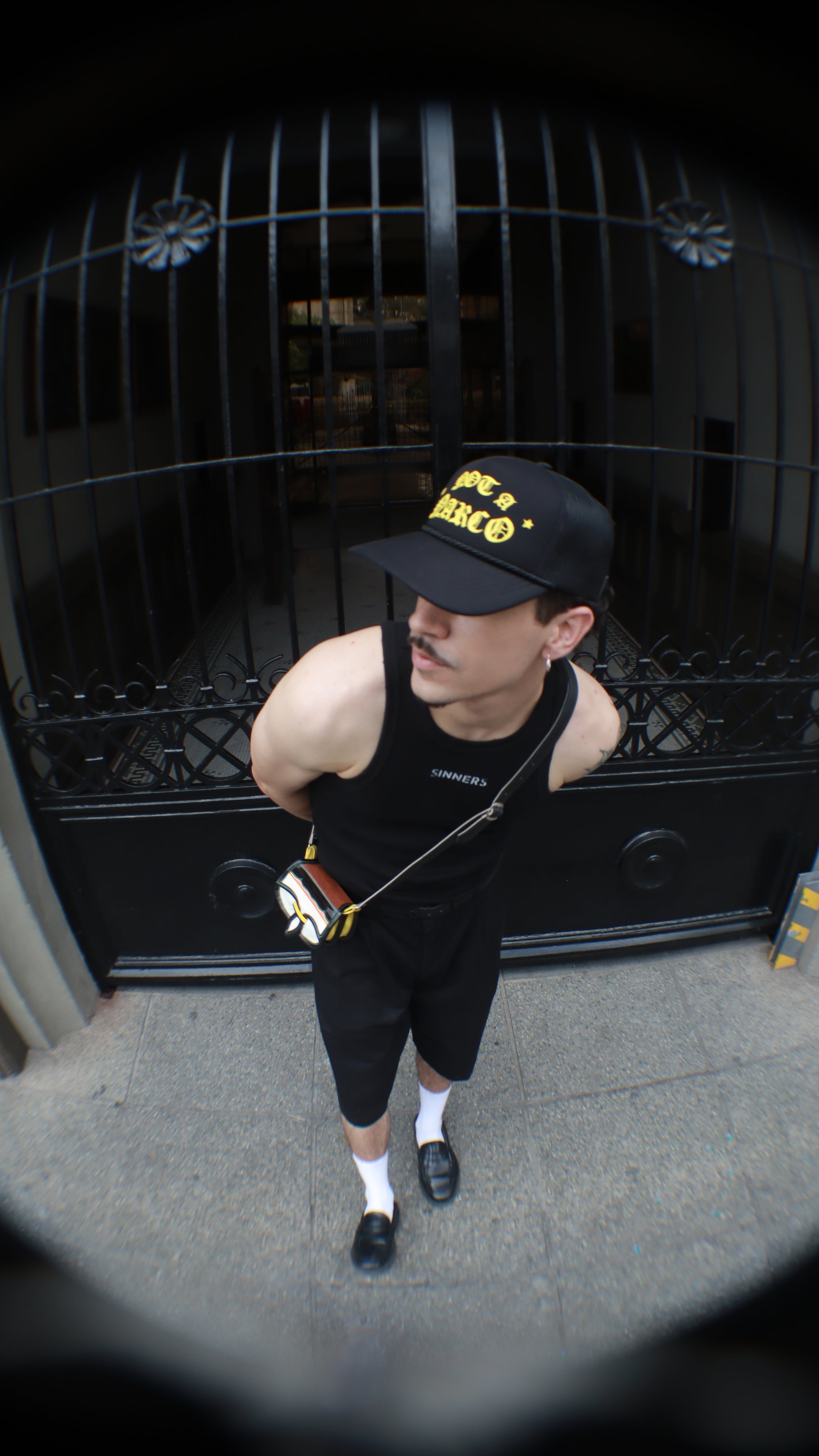 NOT A NARCO™ SOUVENIR BLACK/YELLOW CAP