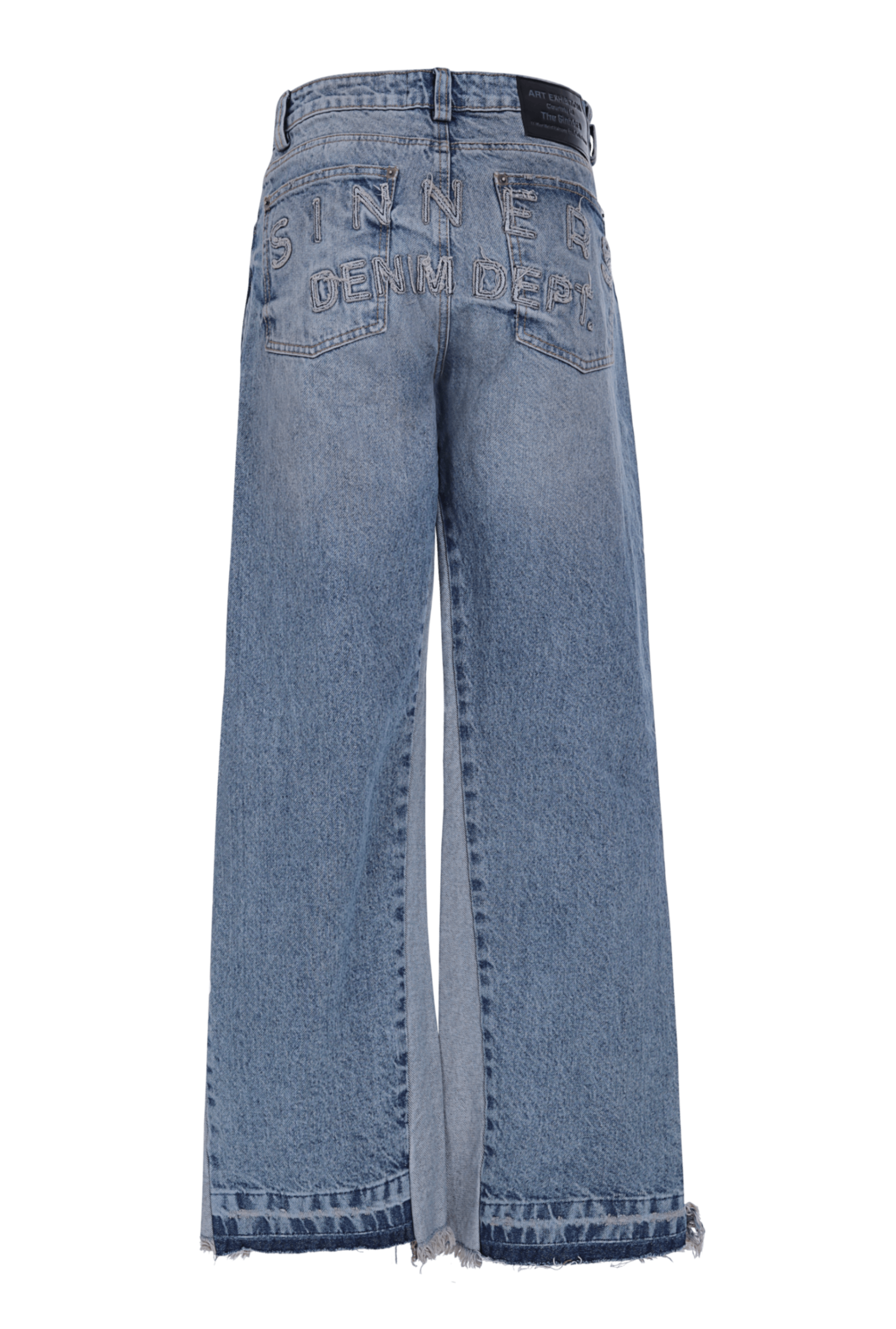 DIRTY FLARED JEANS