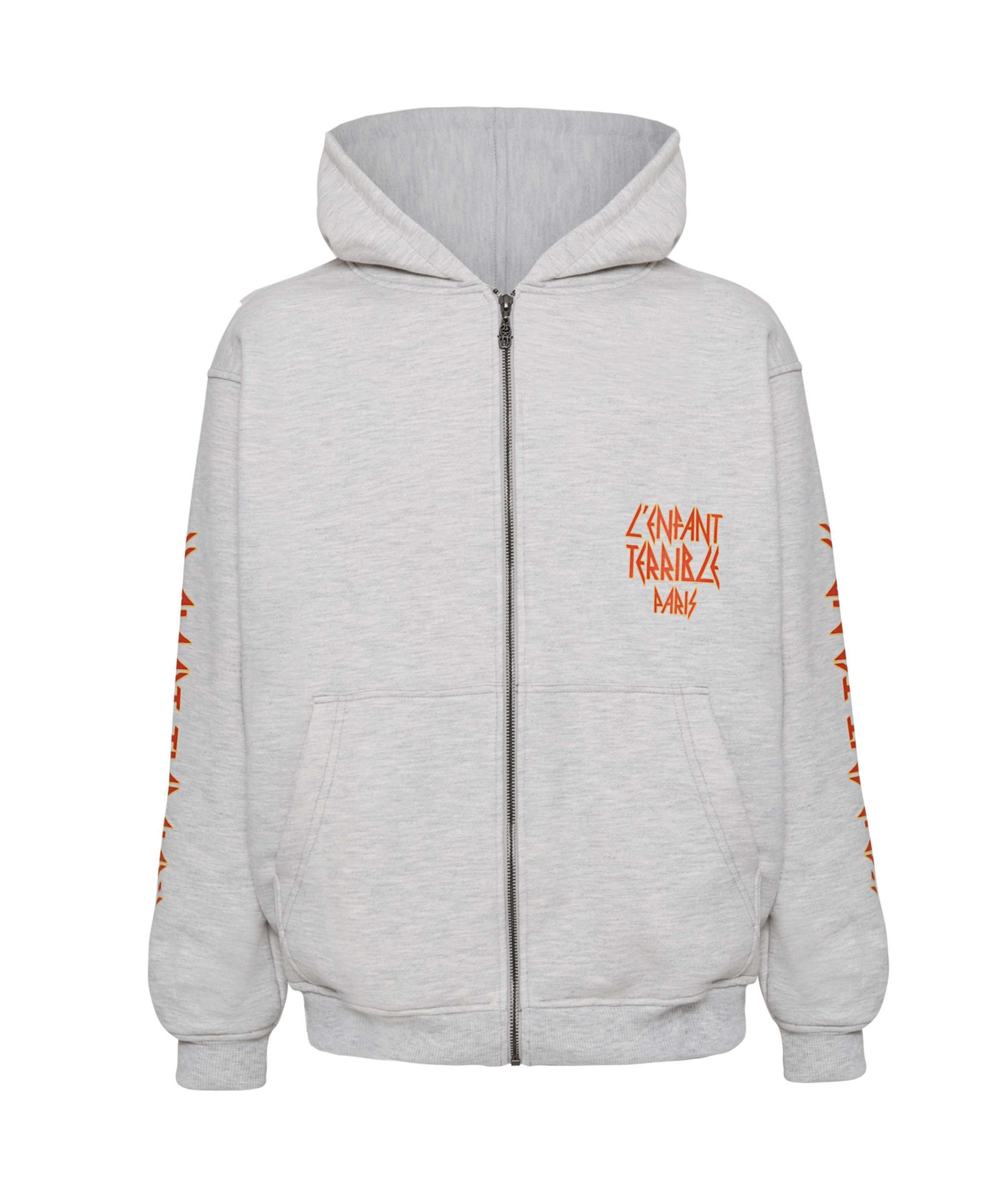 DEF SINNERS GRAY HOODIE