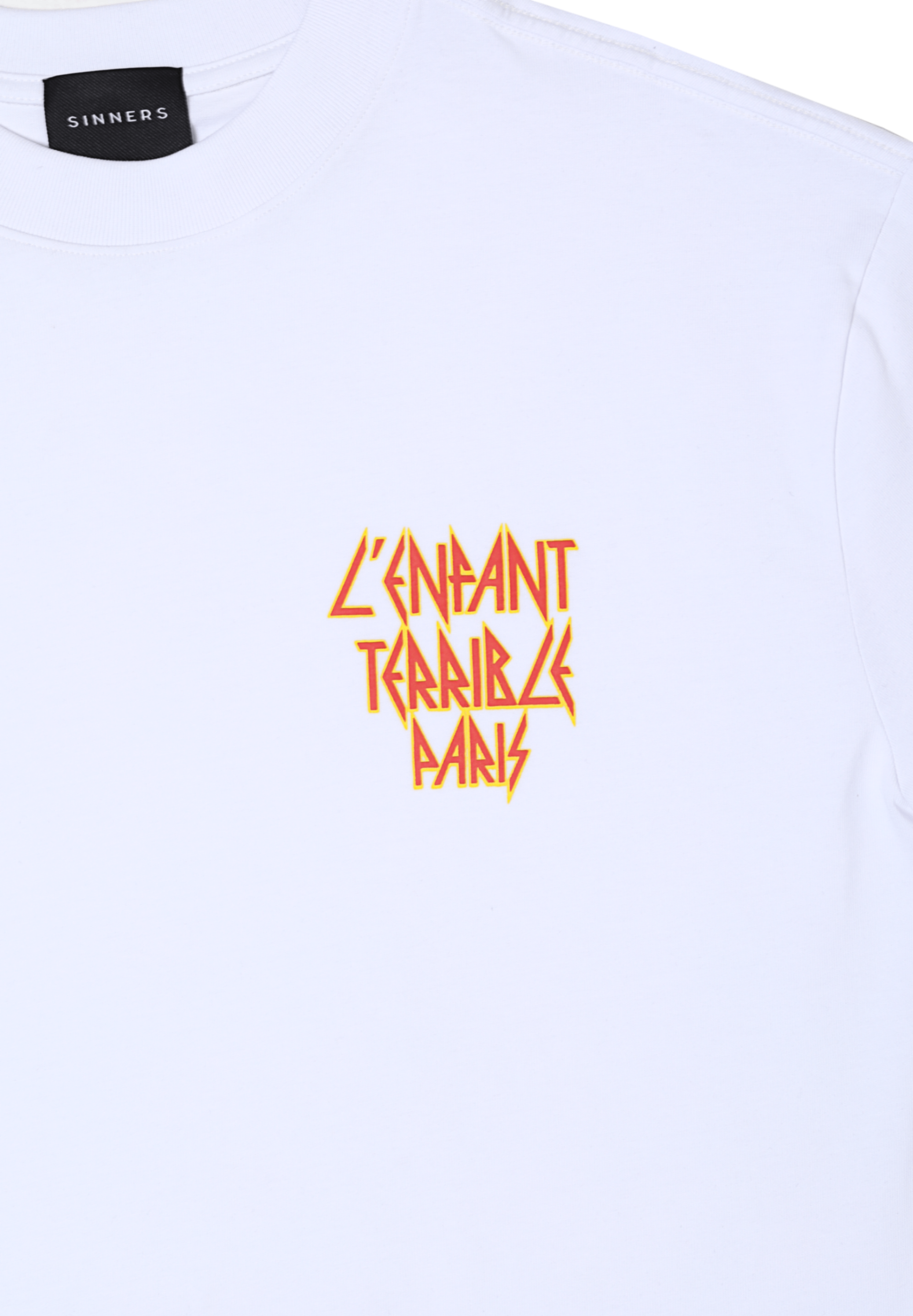 DEF SINNERS WHITE T-SHIRT