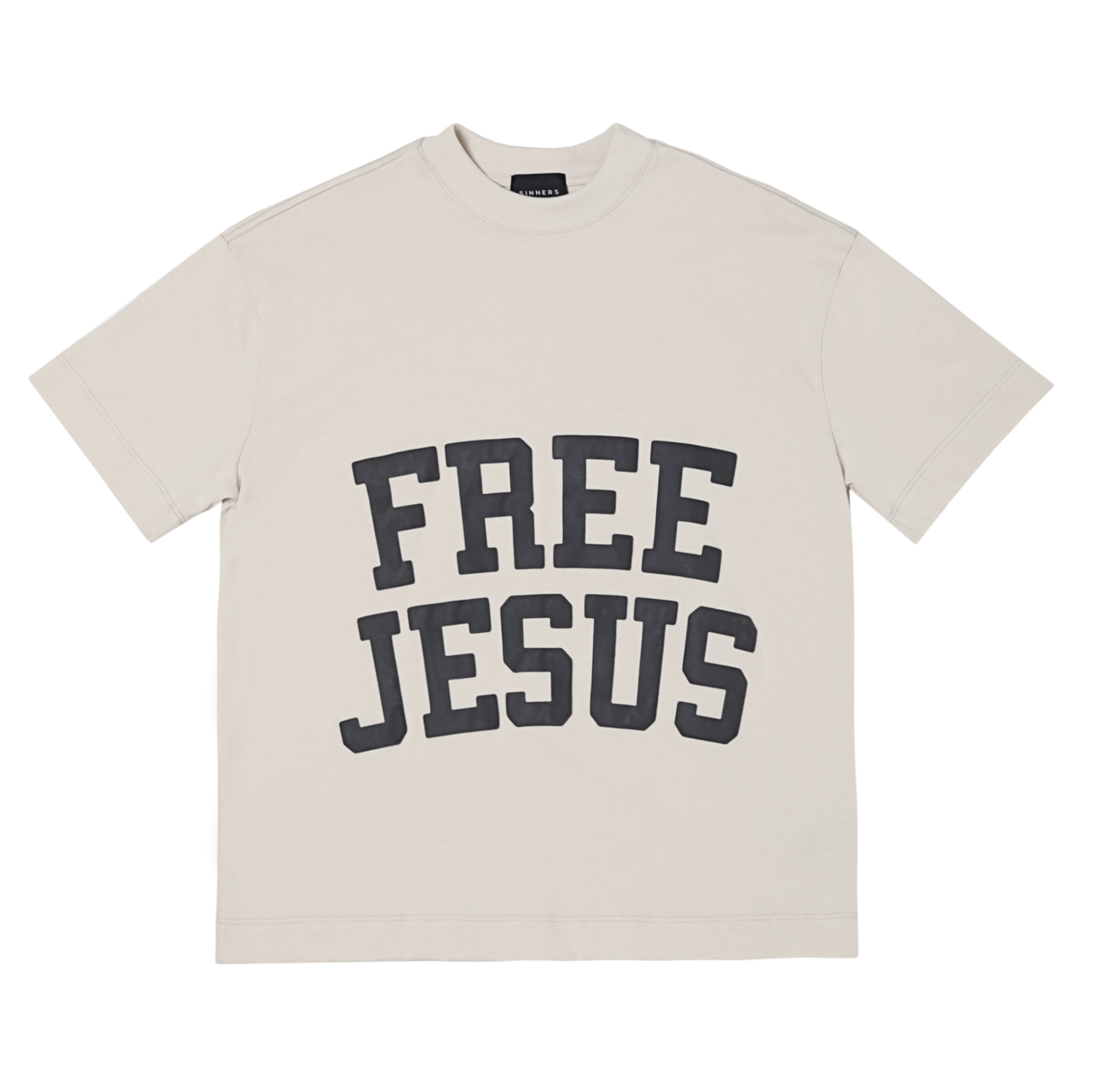FREE JESUS OLIVE T-SHIRT