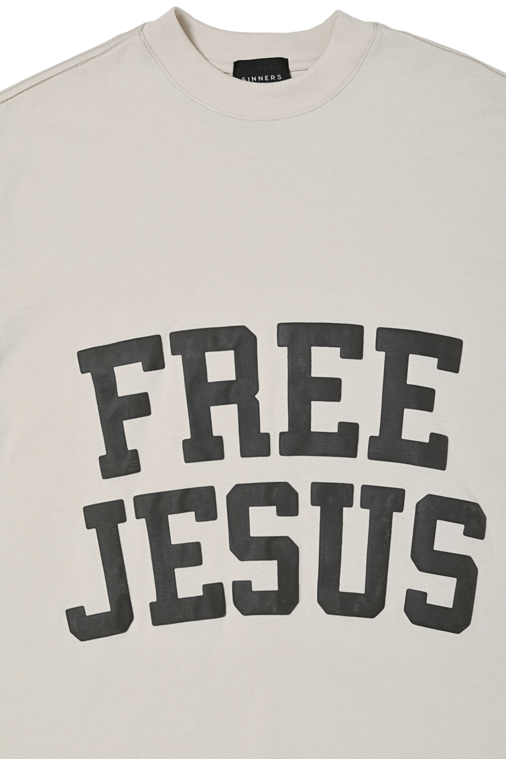 FREE JESUS OLIVE T-SHIRT