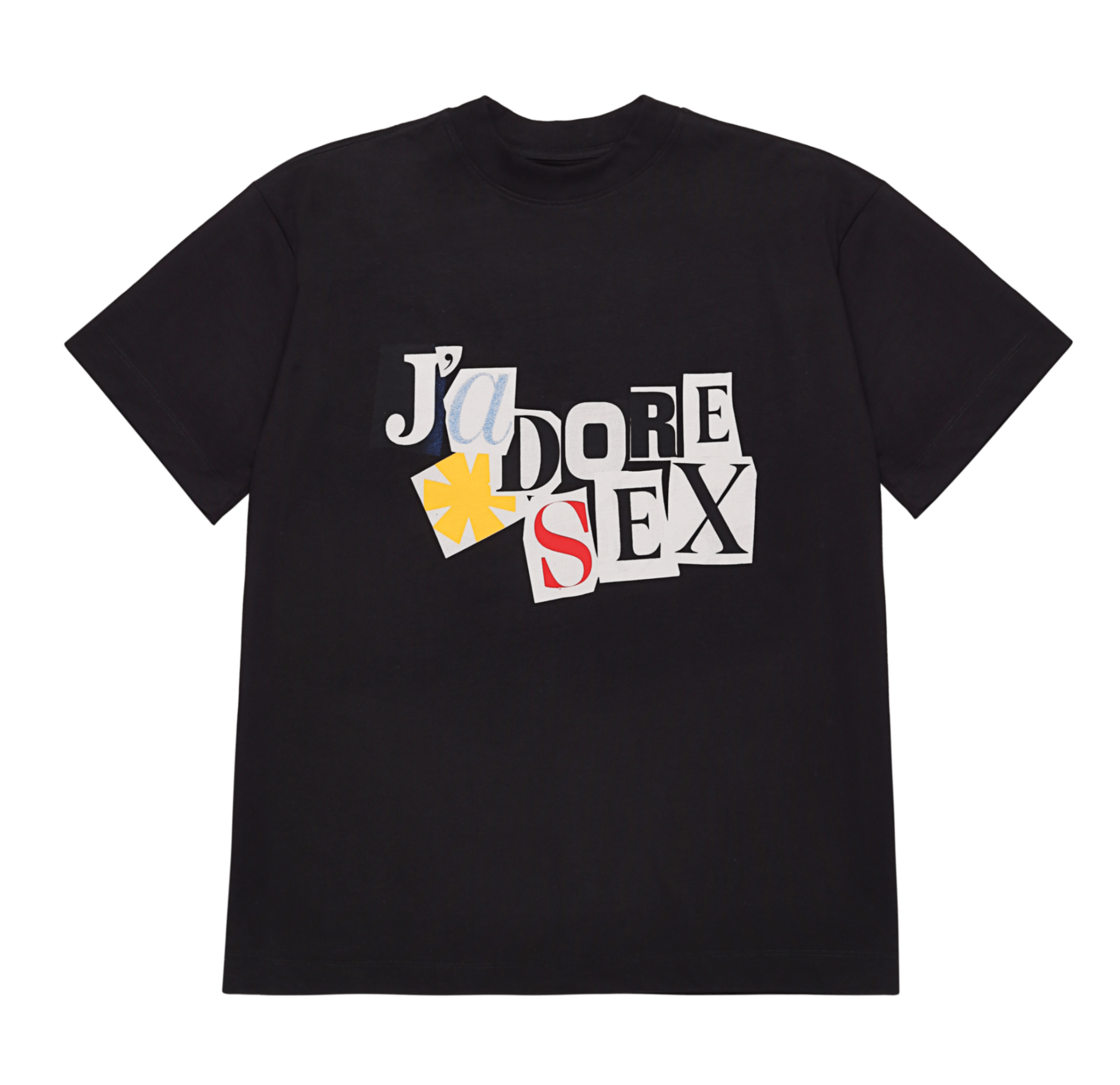 J'ADORE SEX BLACK T-SHIRT