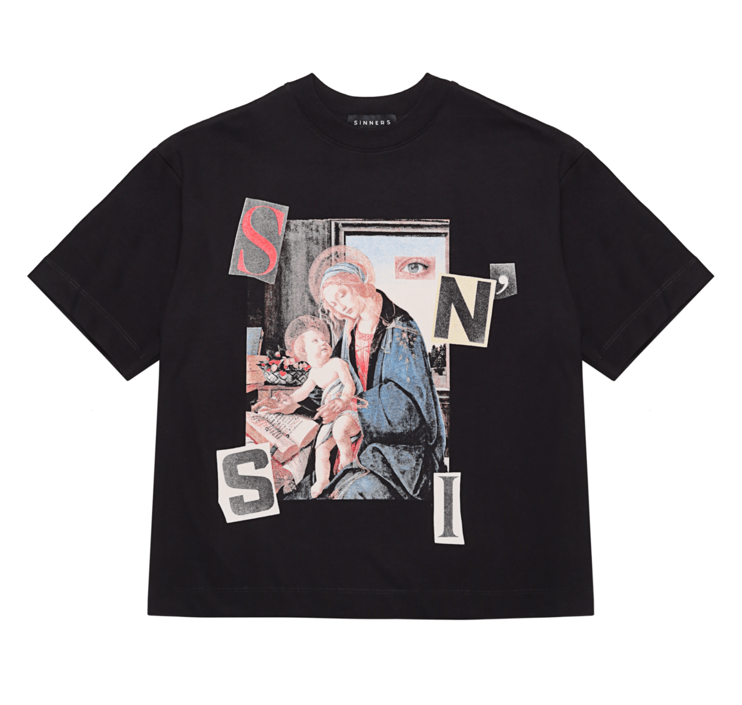 SURREALISM BLACK T-SHIRT