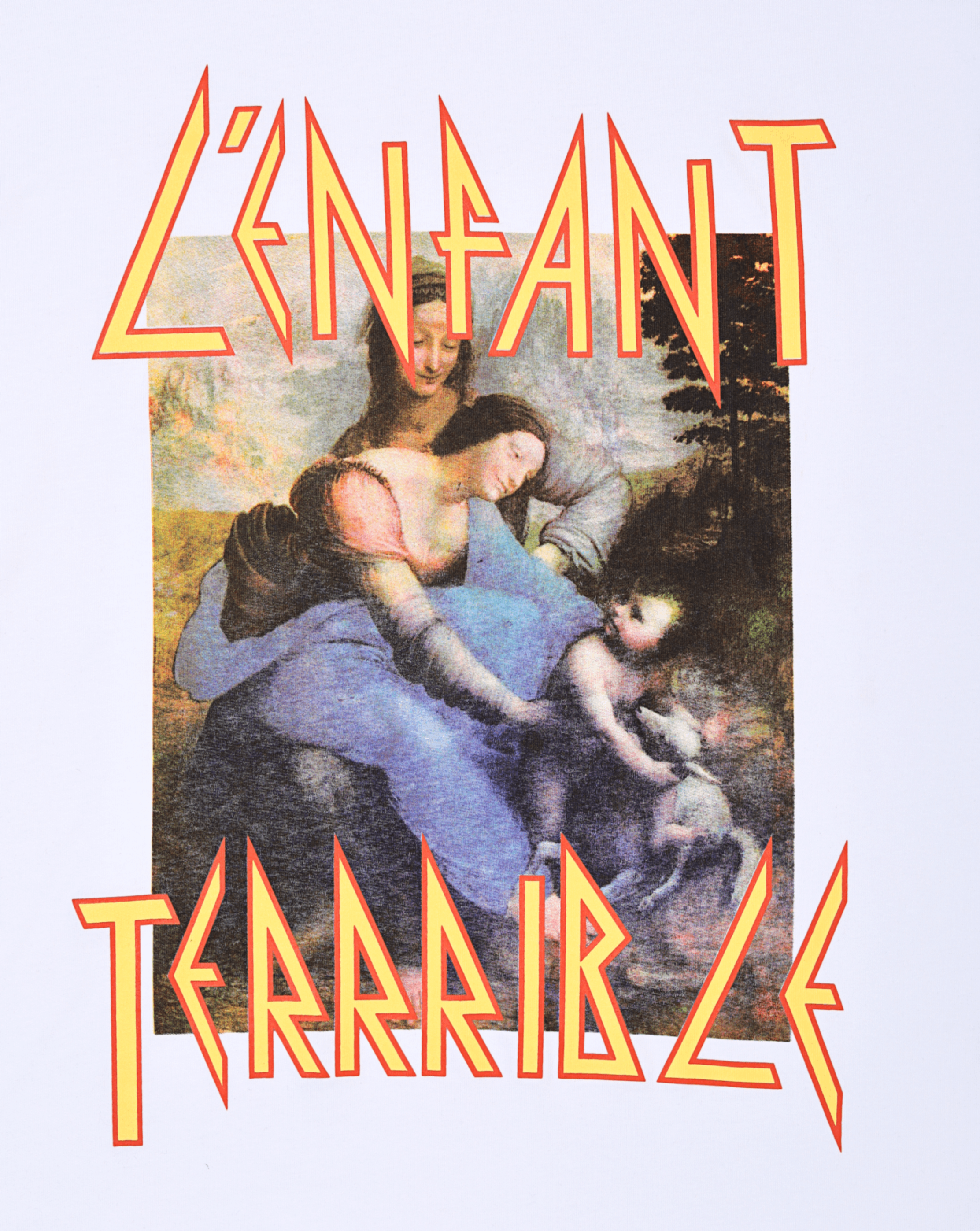 L'ENFANT TERRIBLE WHITE T-SHIRT