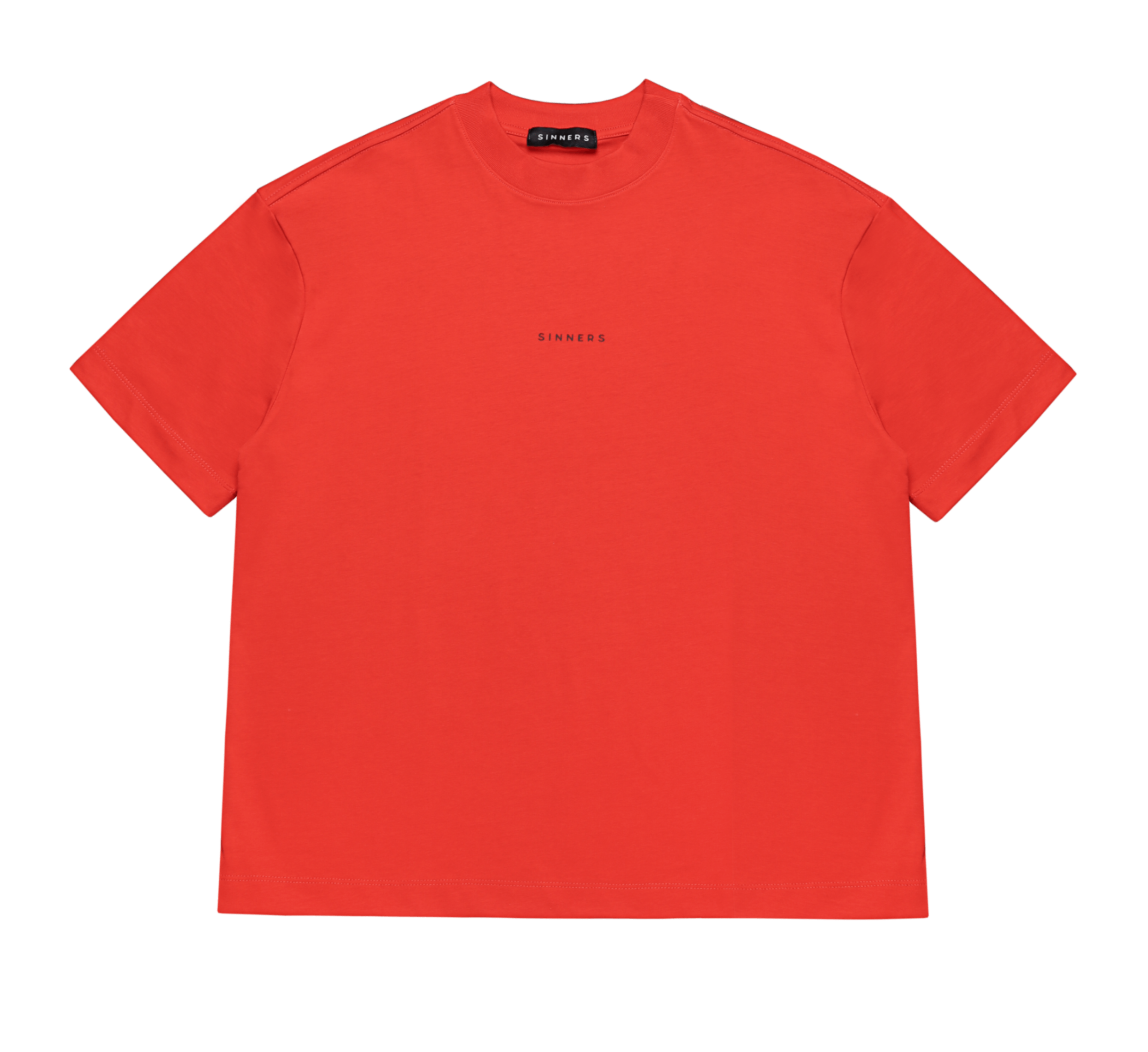 SINNERS LOGO RED T-SHIRT