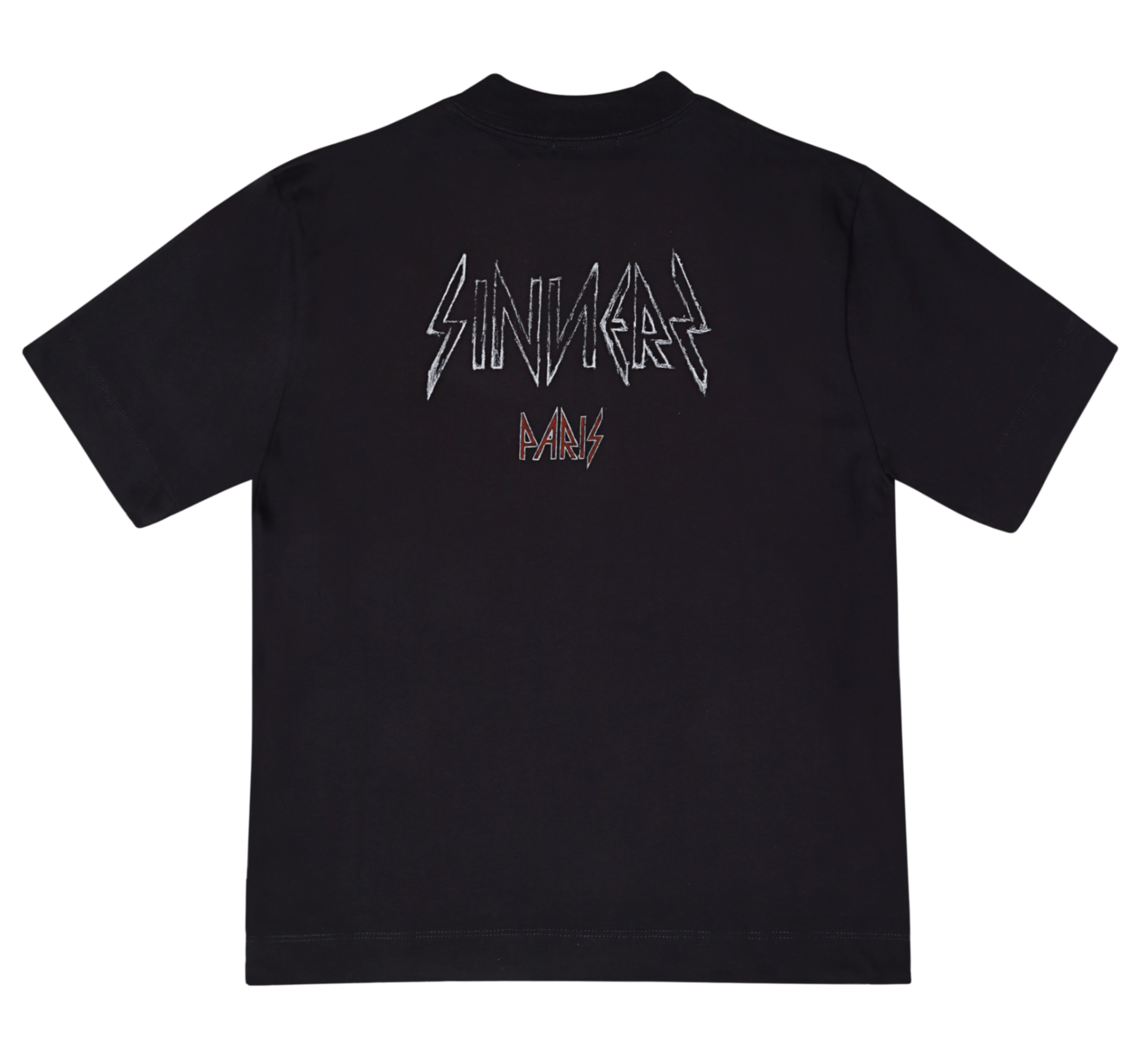 L'ENFANT MONOGRAM BLACK T-SHIRT