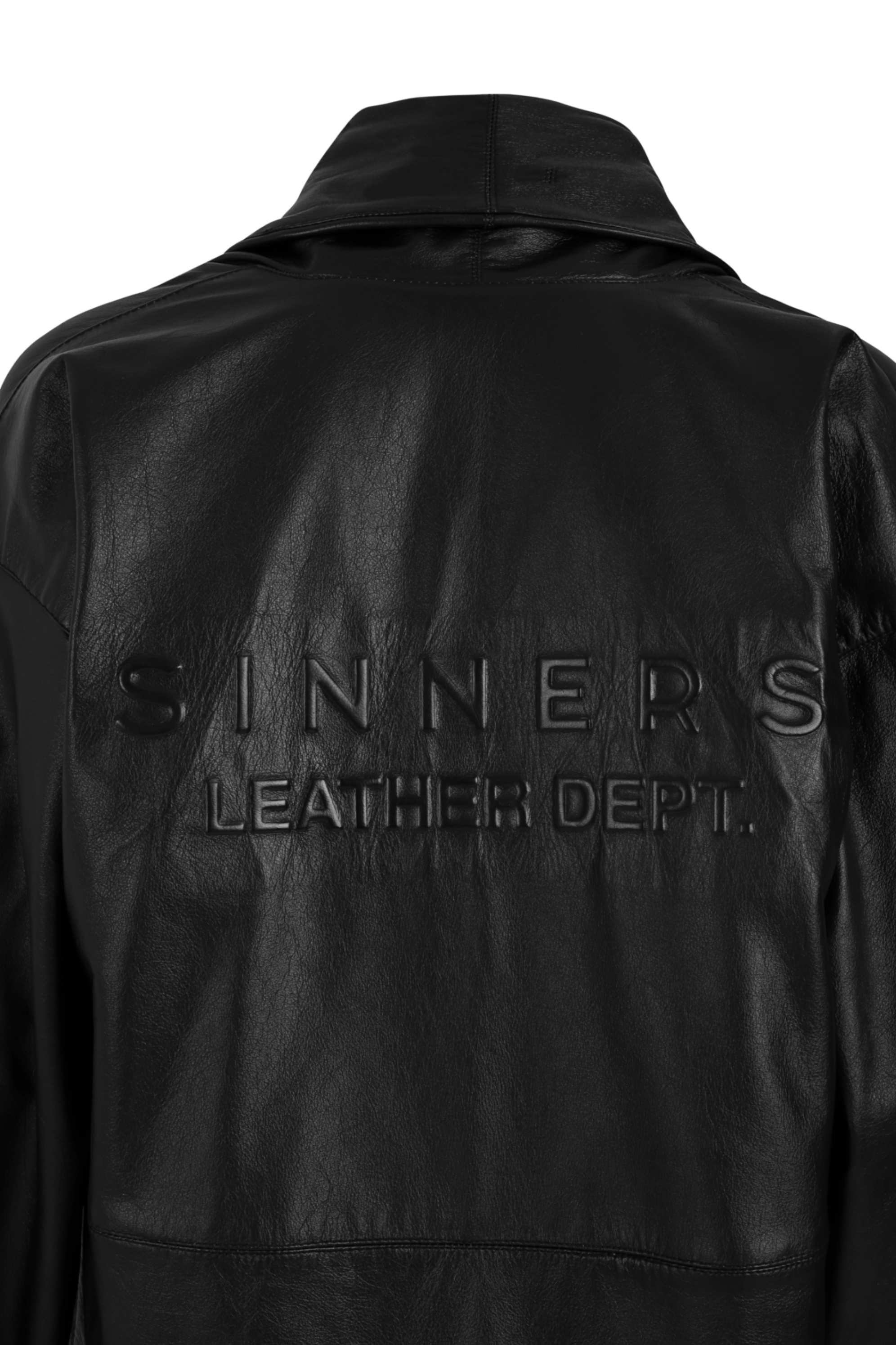 LEATHER DEPT. COAT