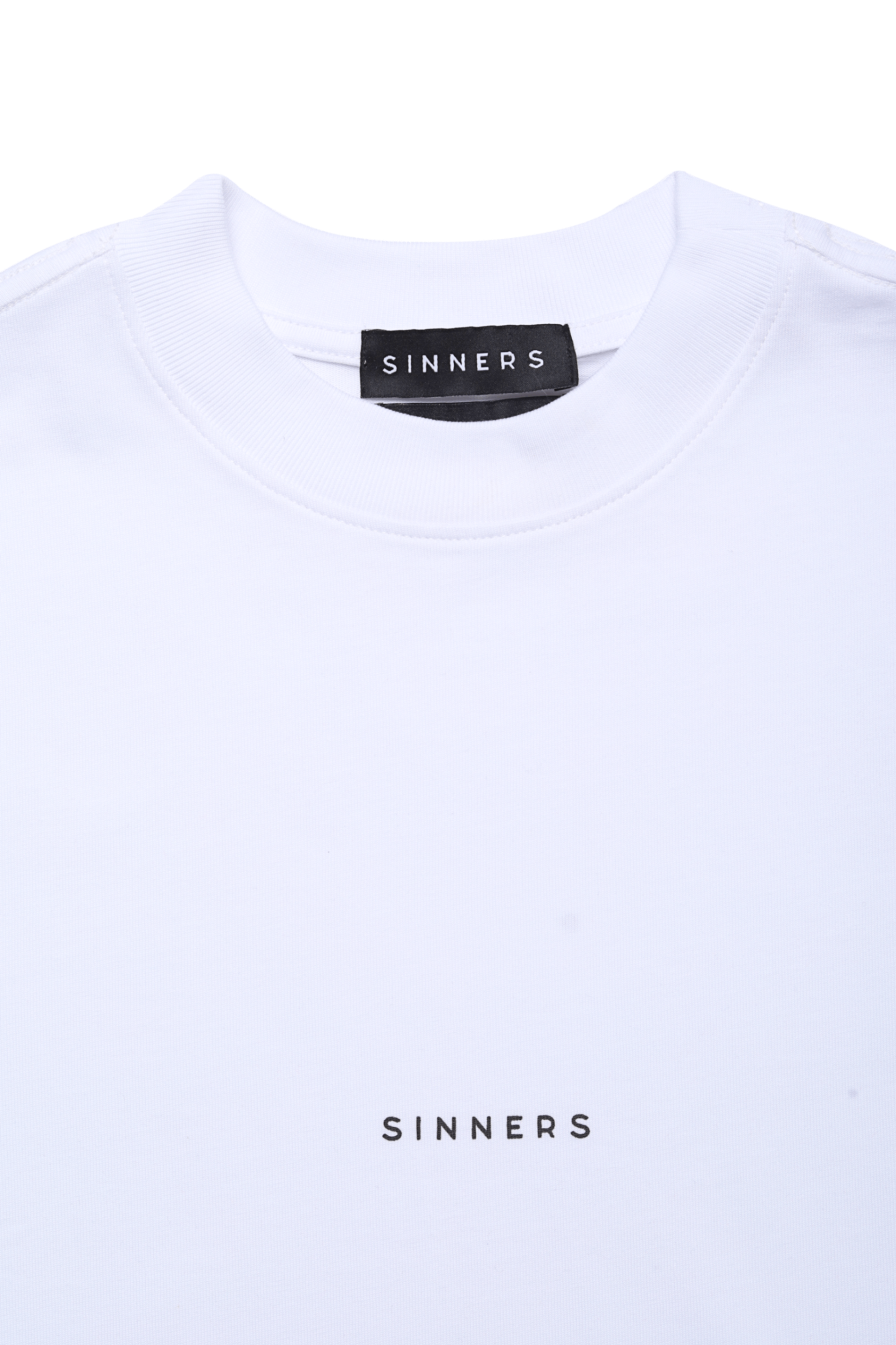 CENTER LOGO WHITE T-SHIRT