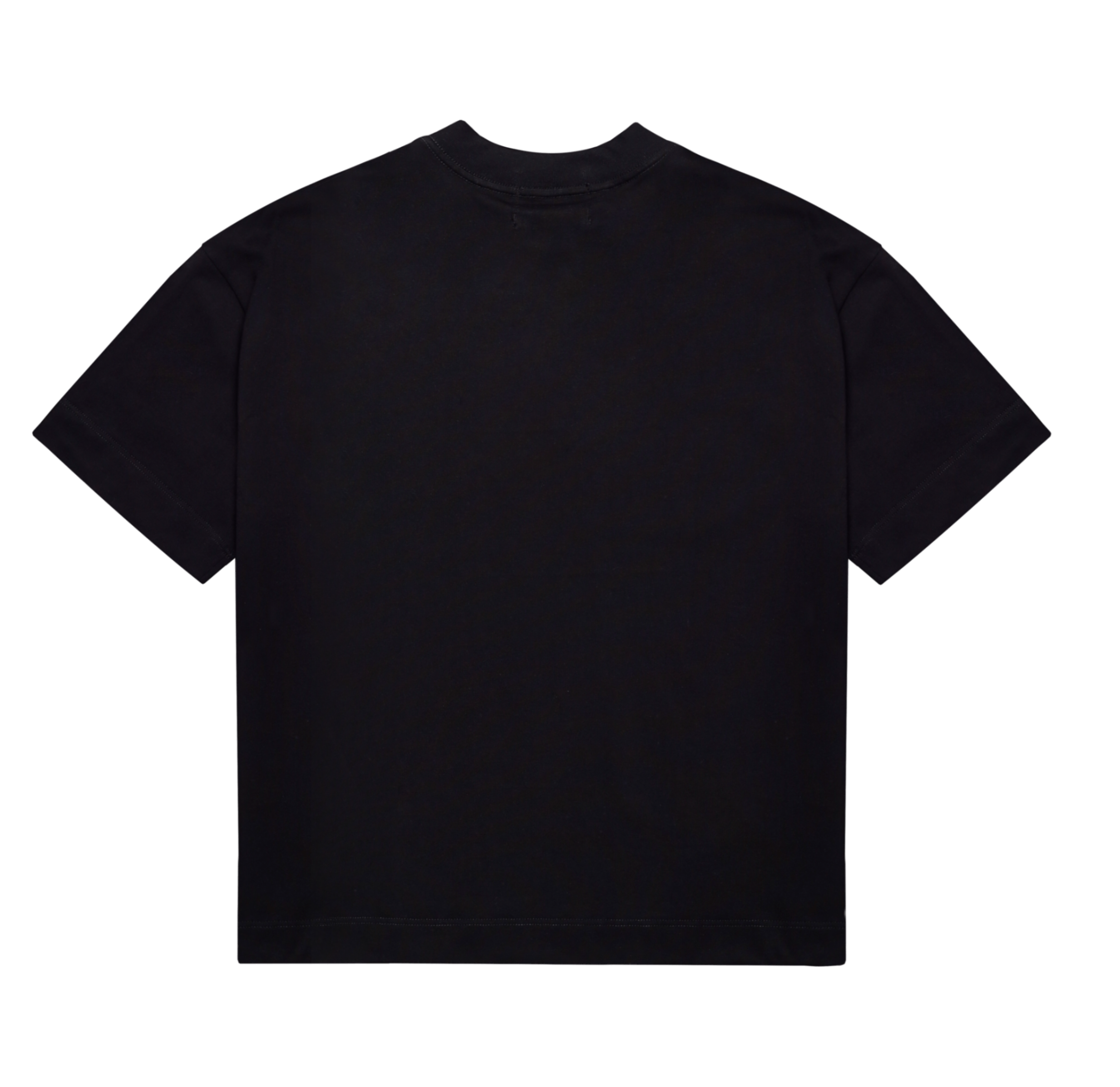 CENTER LOGO BLACK T-SHIRT
