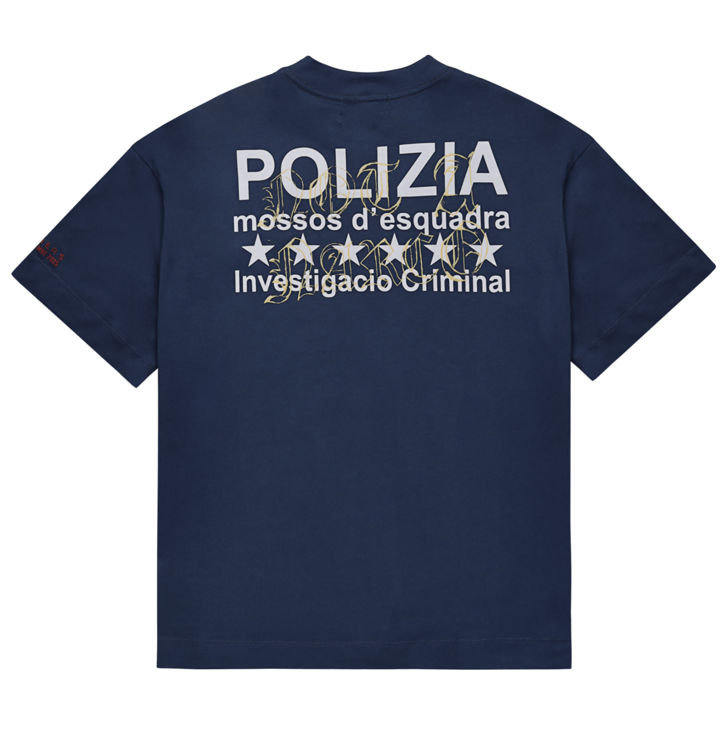 POLIZIA BLUE T-SHIRT