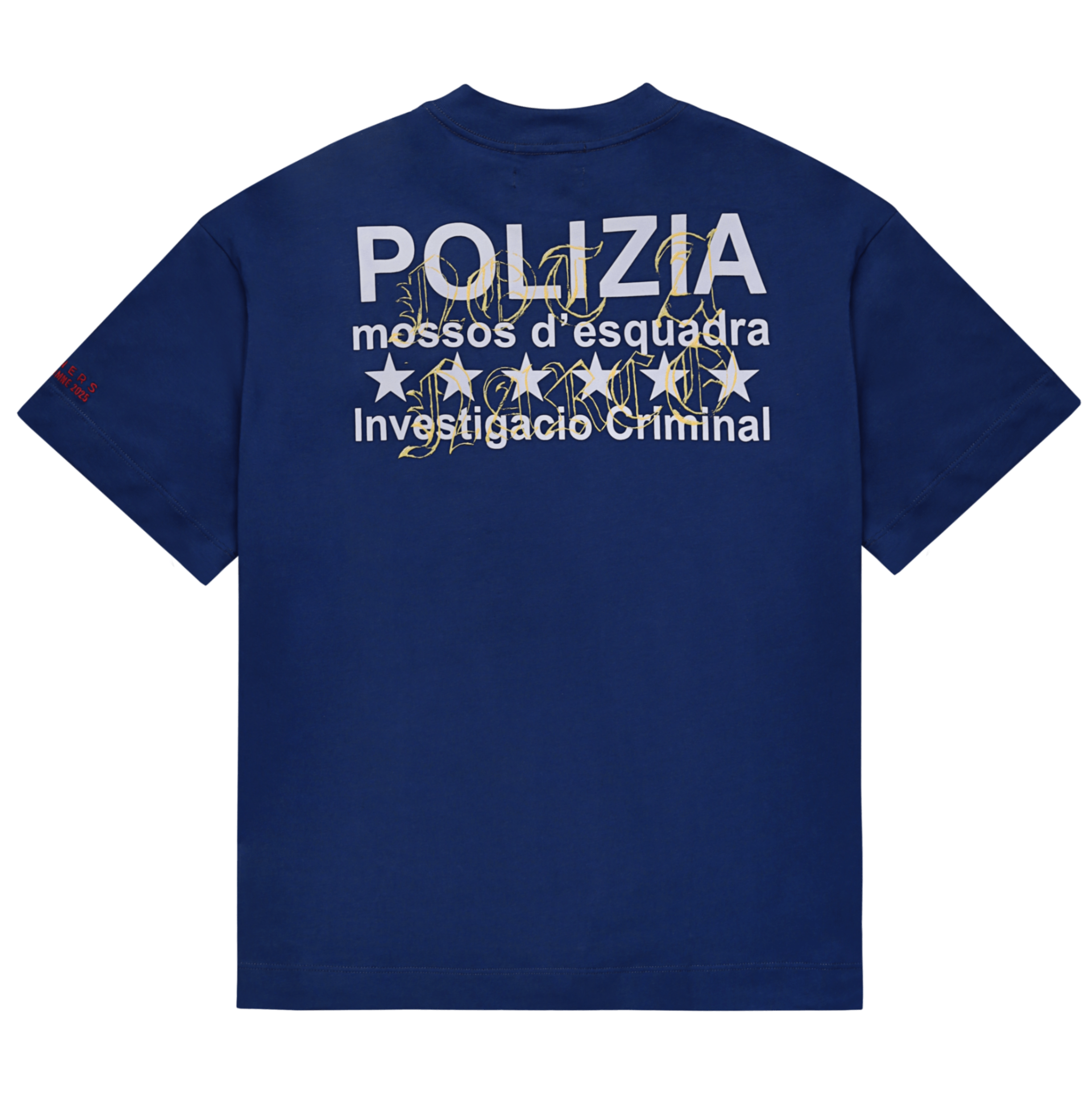 POLIZIA BLUE T-SHIRT