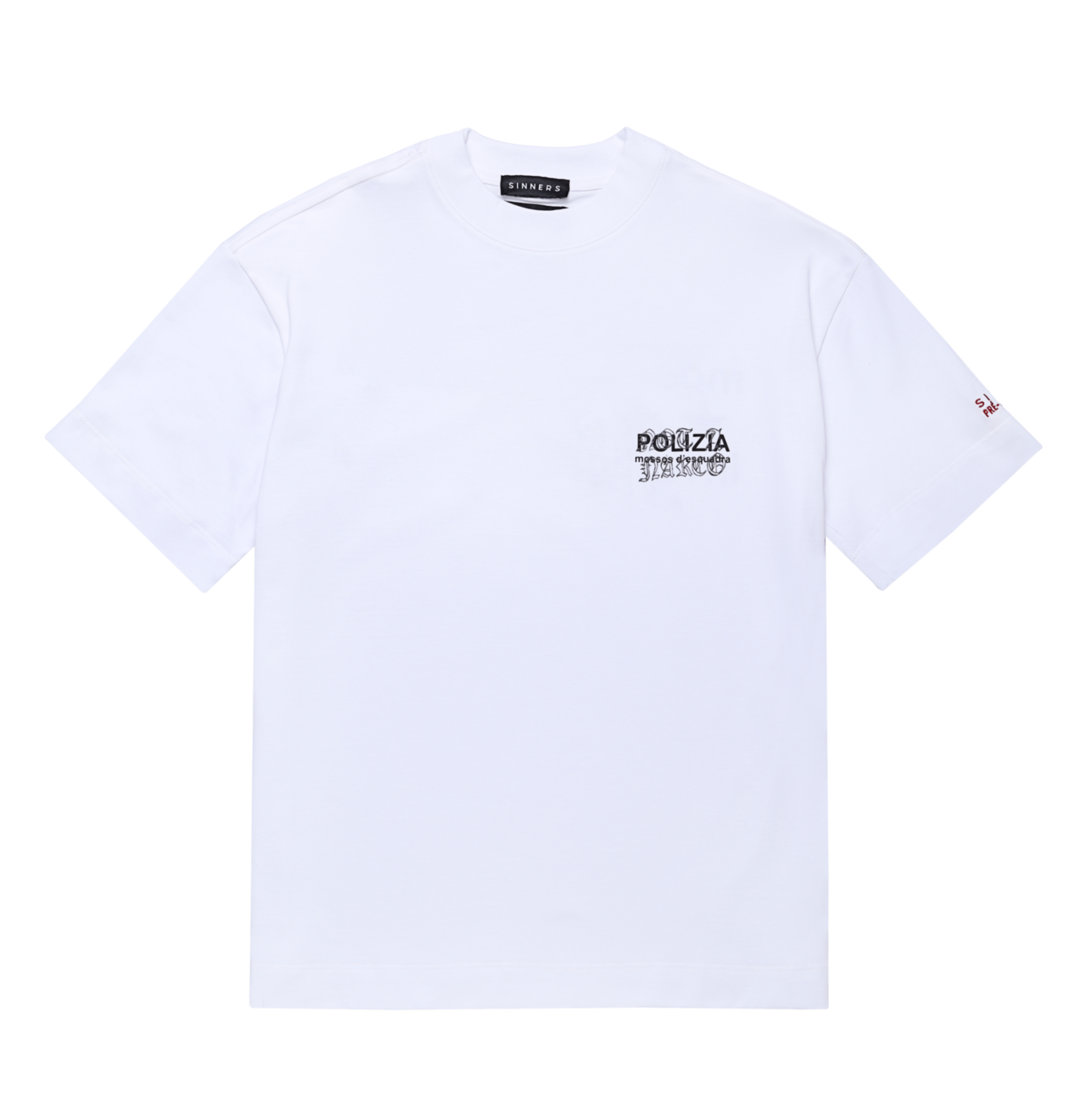 POLIZIA WHITE T-SHIRT