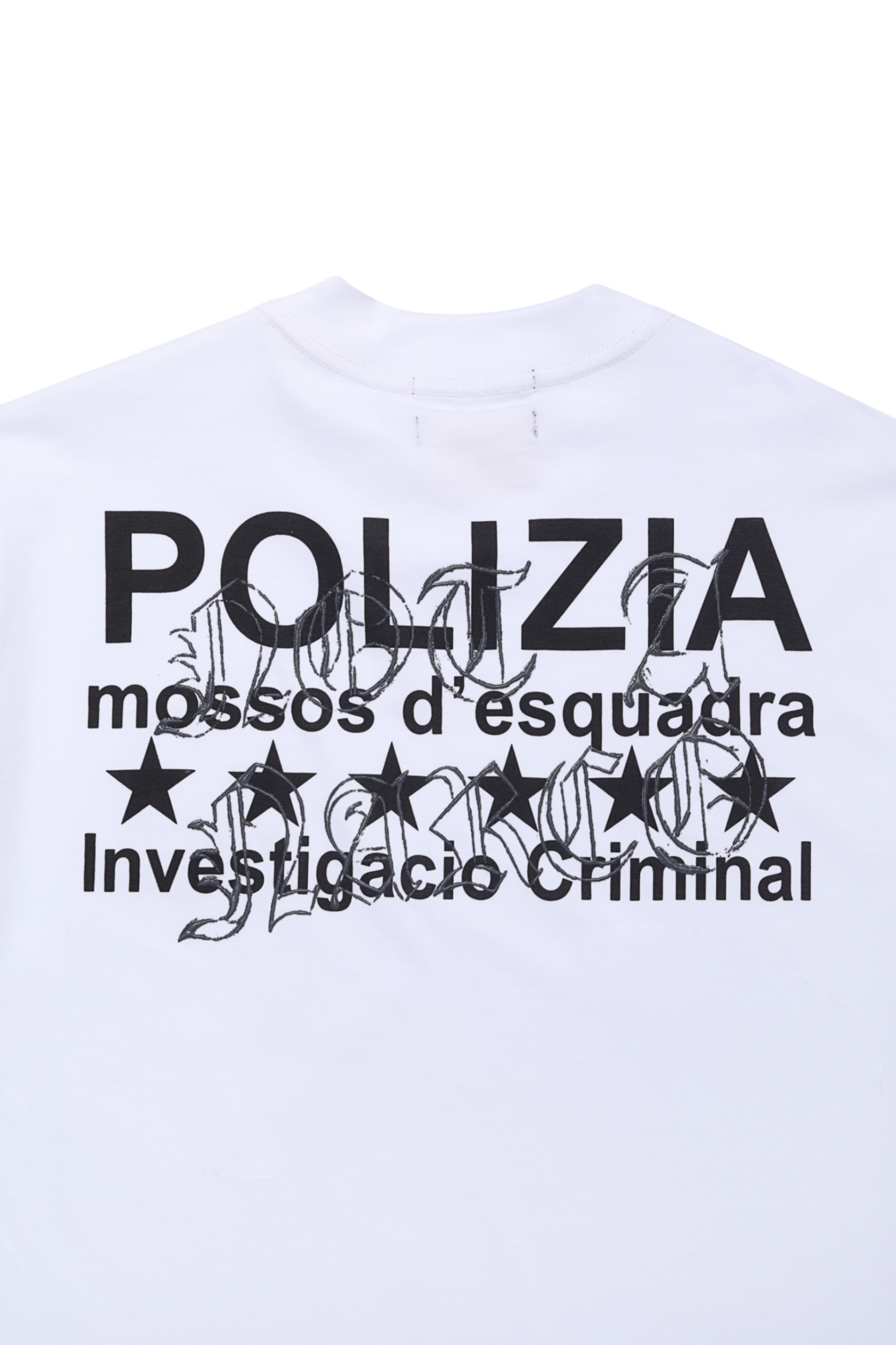 POLIZIA WHITE T-SHIRT