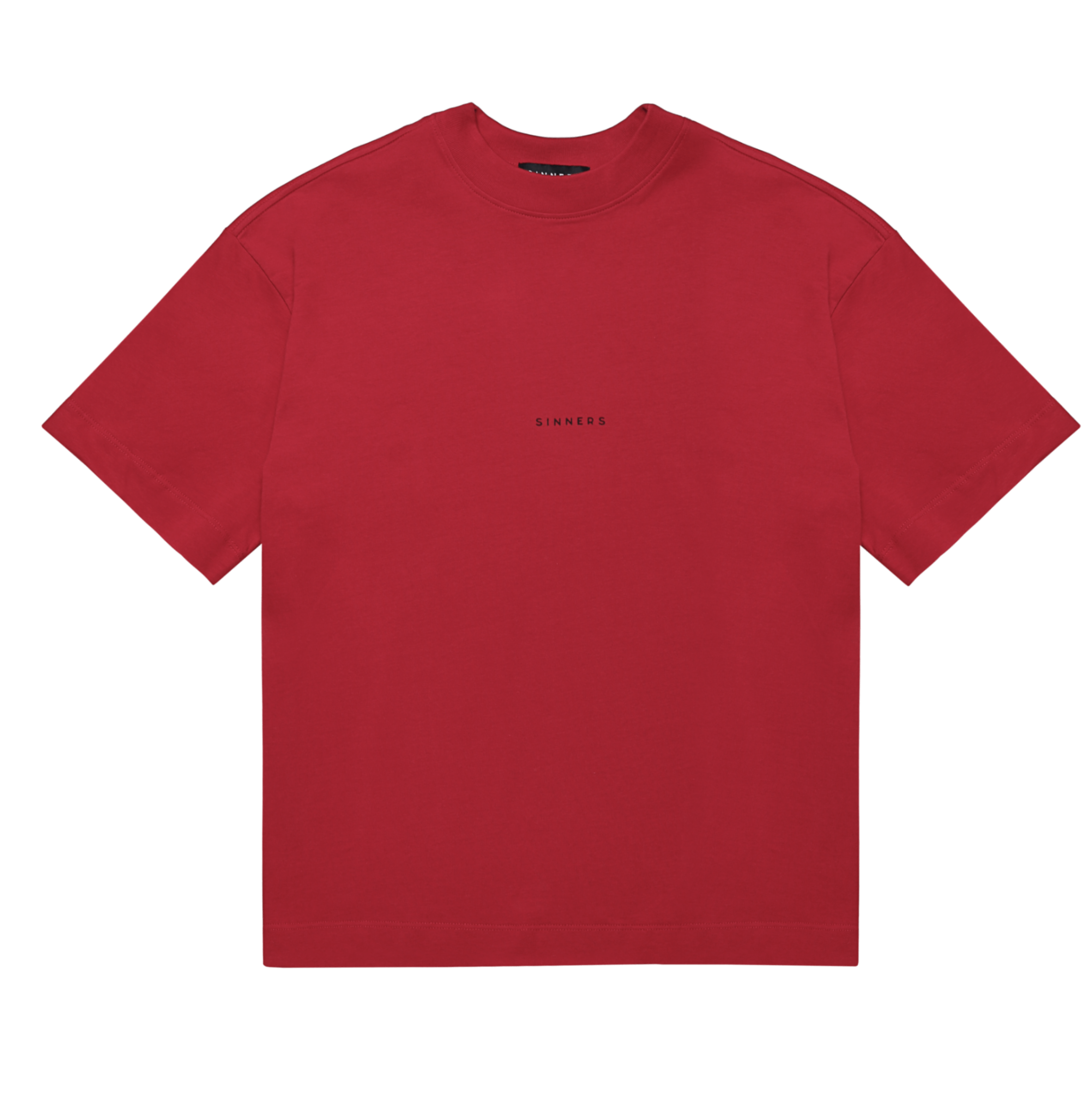 CENTER LOGO RED T-SHIRT