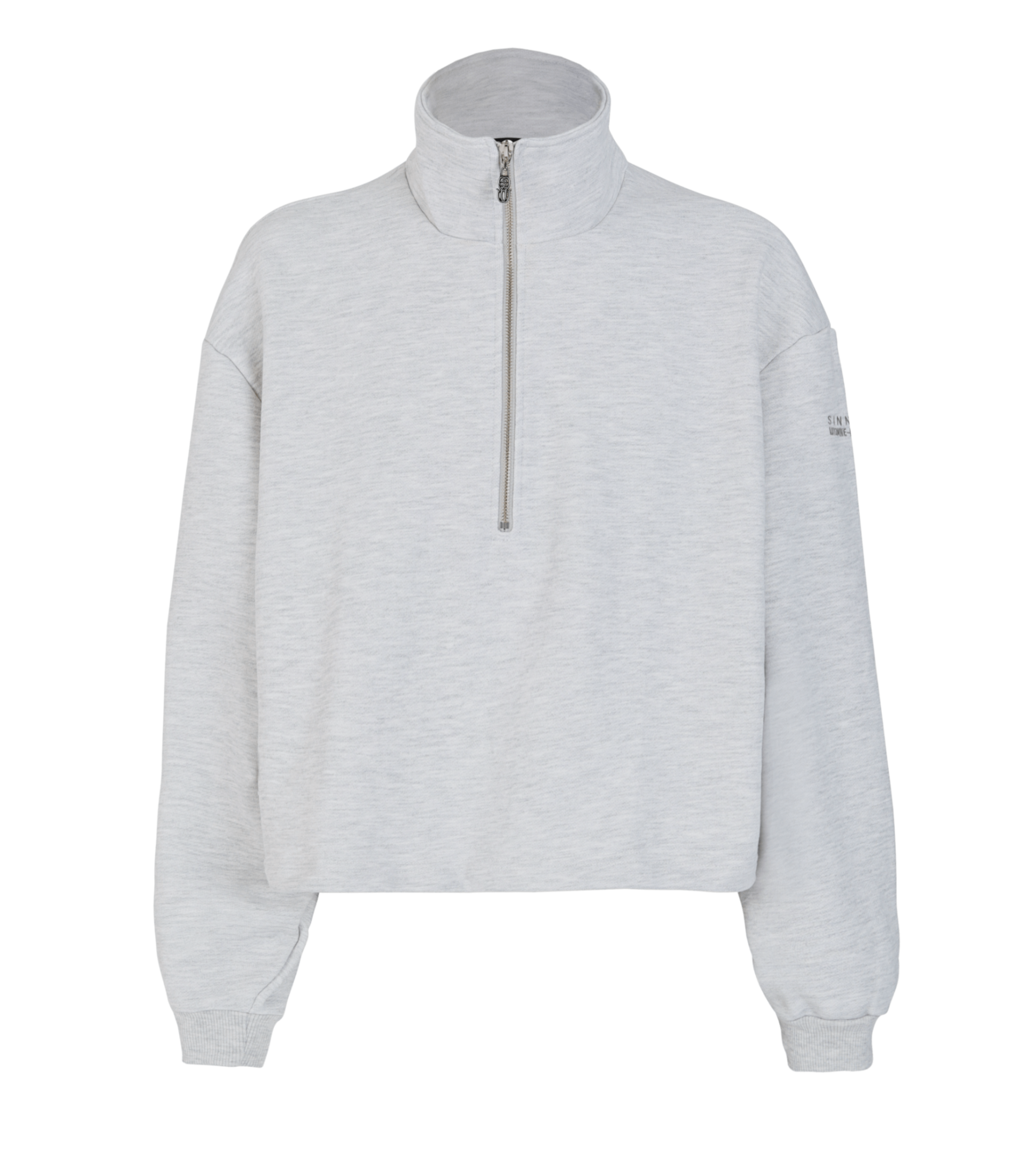 MONOGRAM ZIPPER JASPE SWEATER