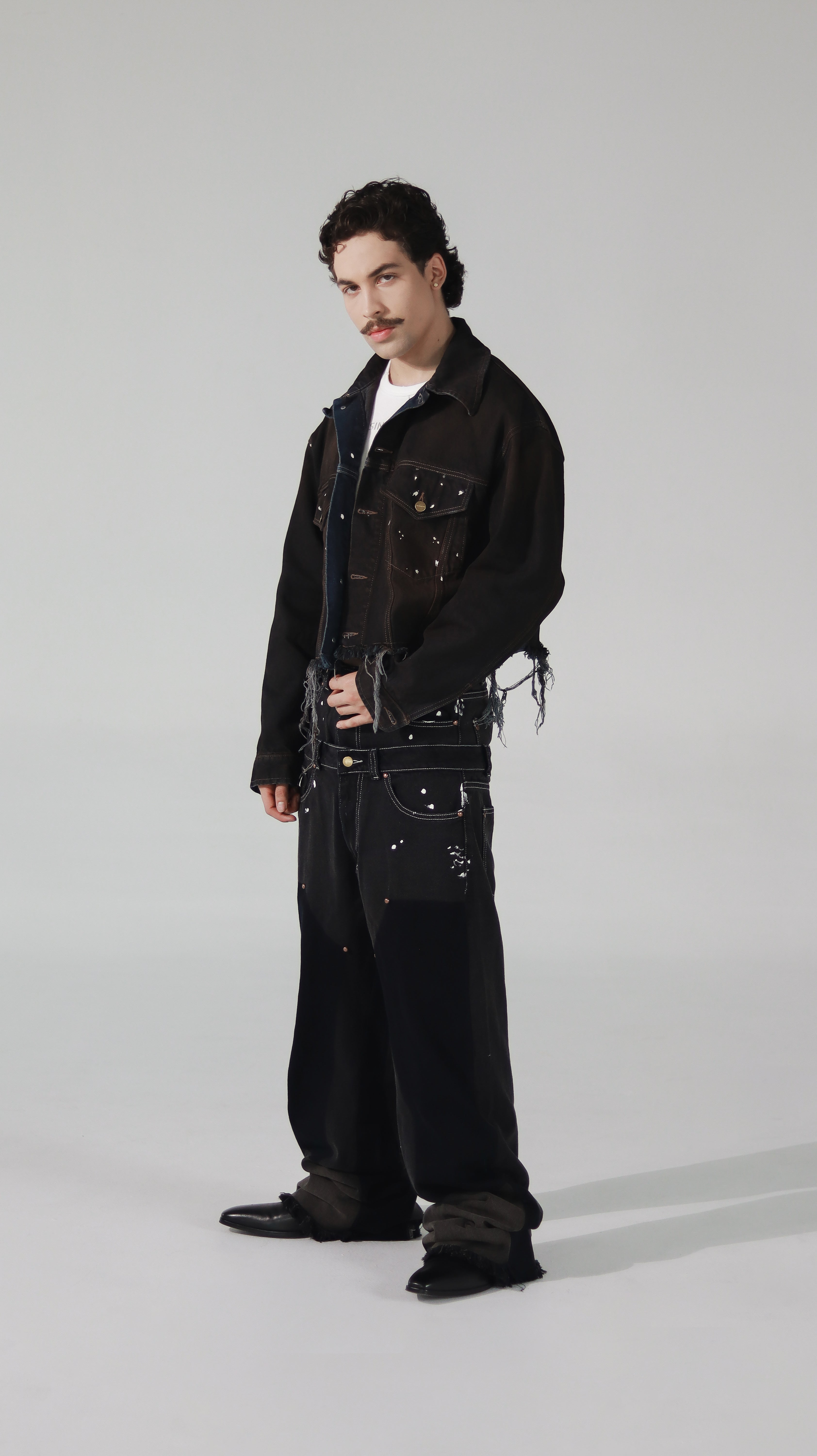 LES MAÇONS DENIM JACKET