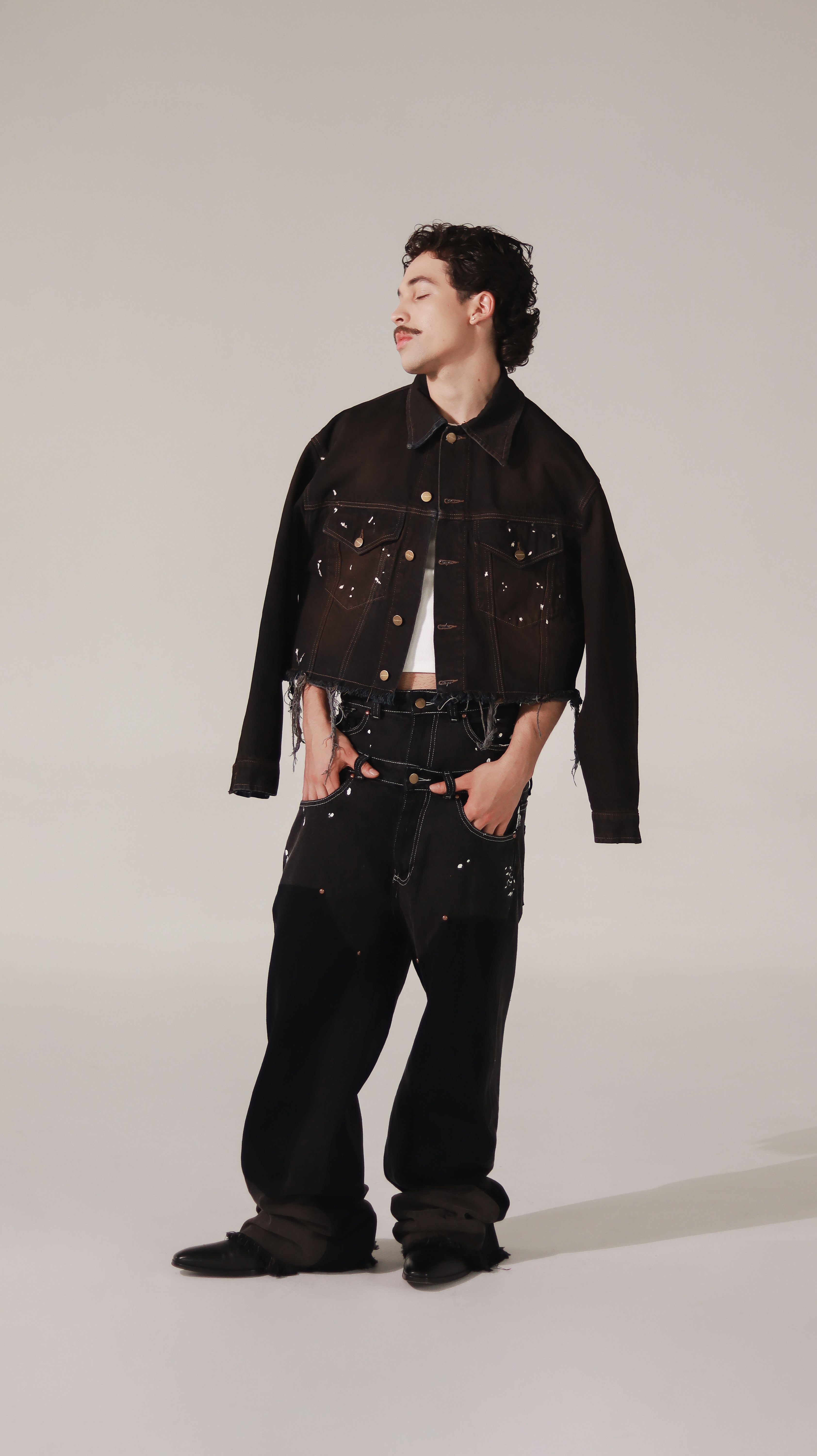 LES MAÇONS DENIM JACKET