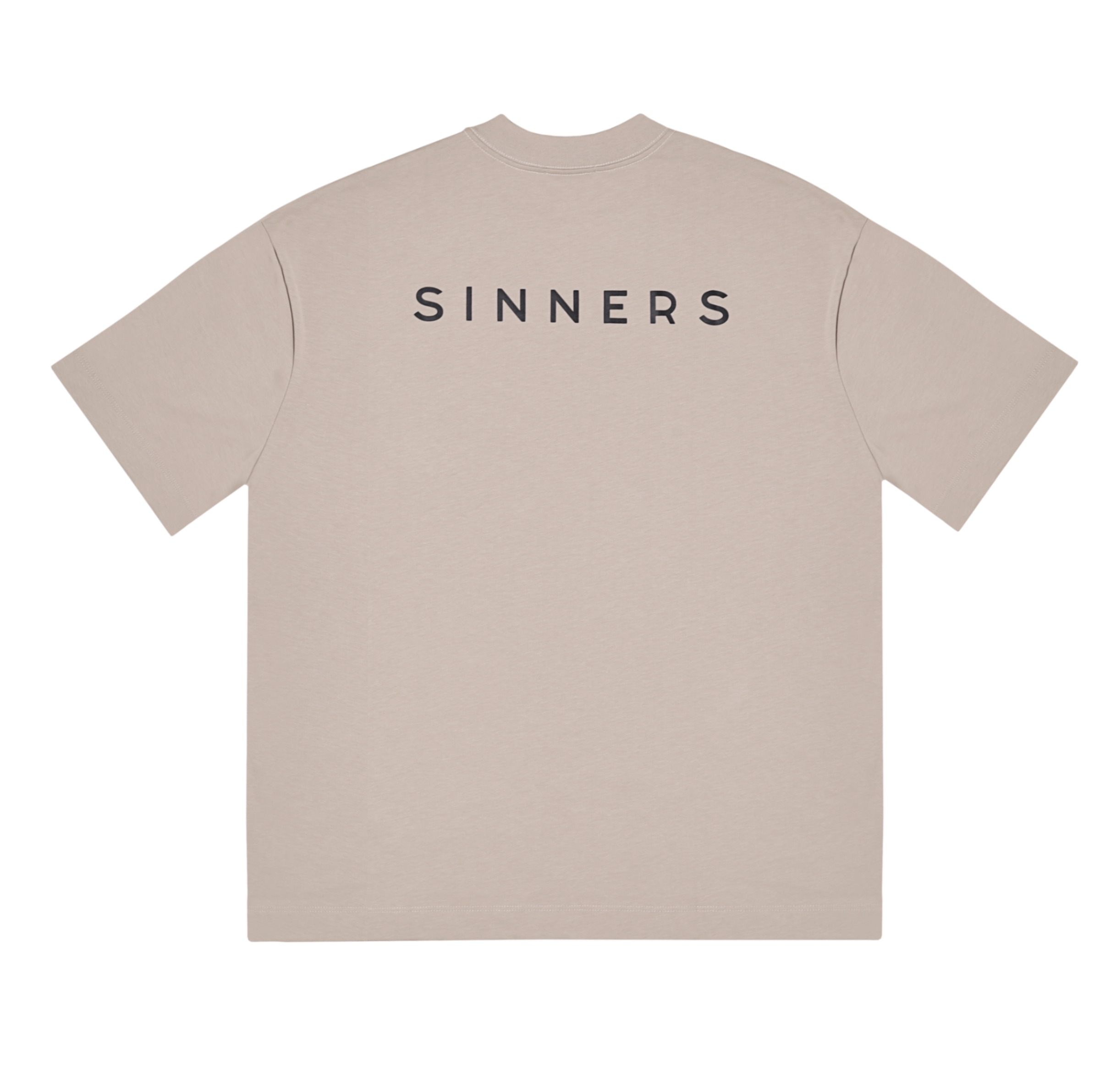 Camiseta Sinners Logo Butter con estampado distintivo.